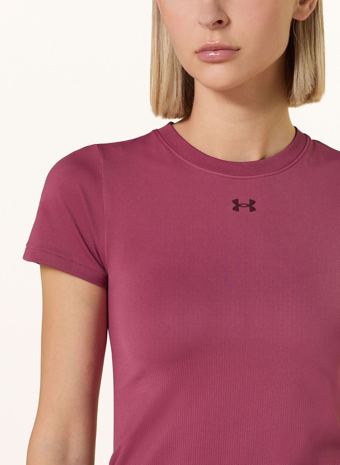 UNDER ARMOUR T-shirt UA VANISH SEAMLESS: FUCHSIA