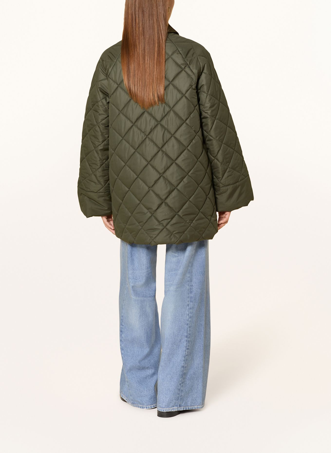 Barbour Steppmantel ALDBURGH: OLIV