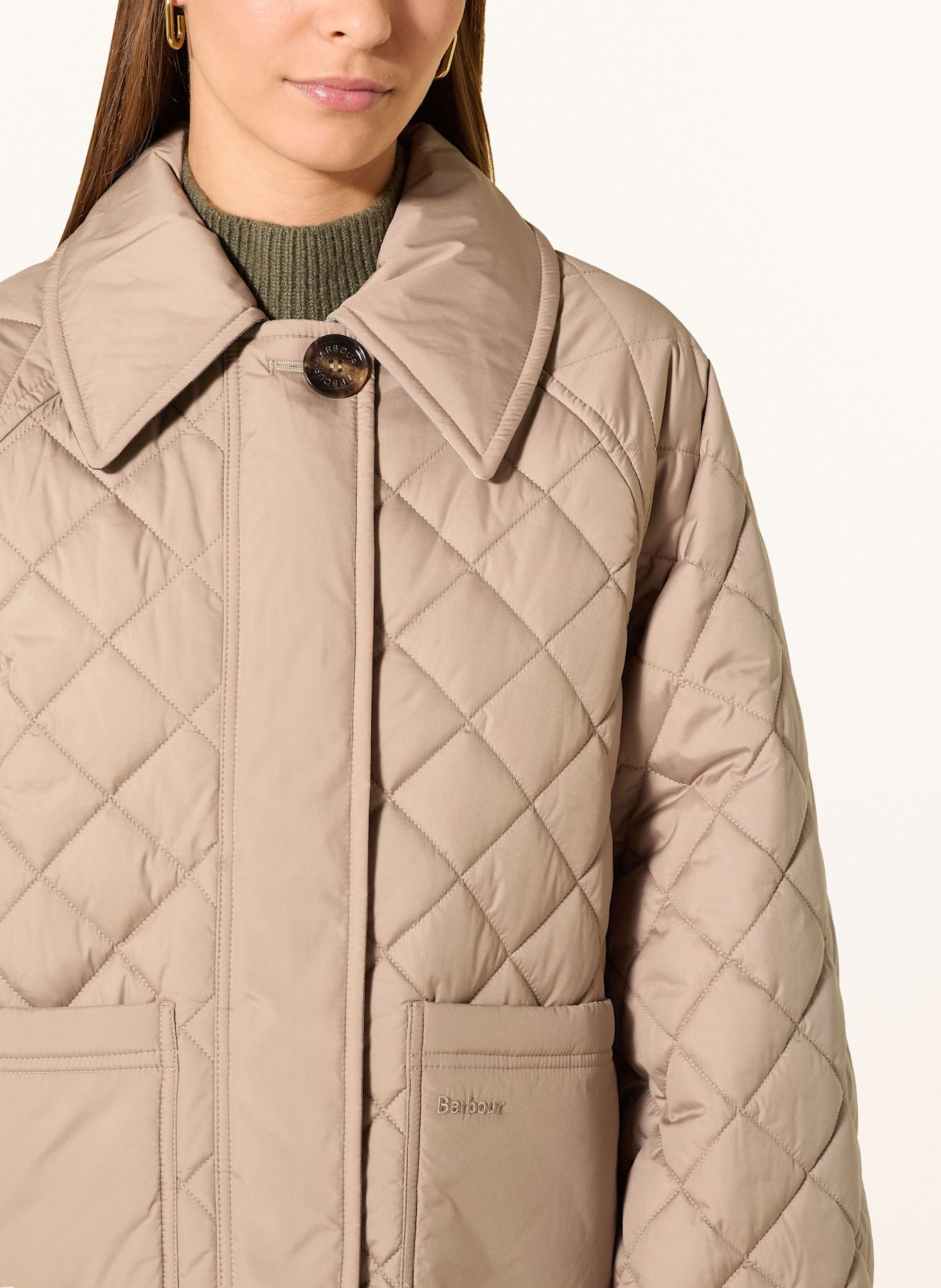 Barbour Steppjacke LUOISE: BEIGE