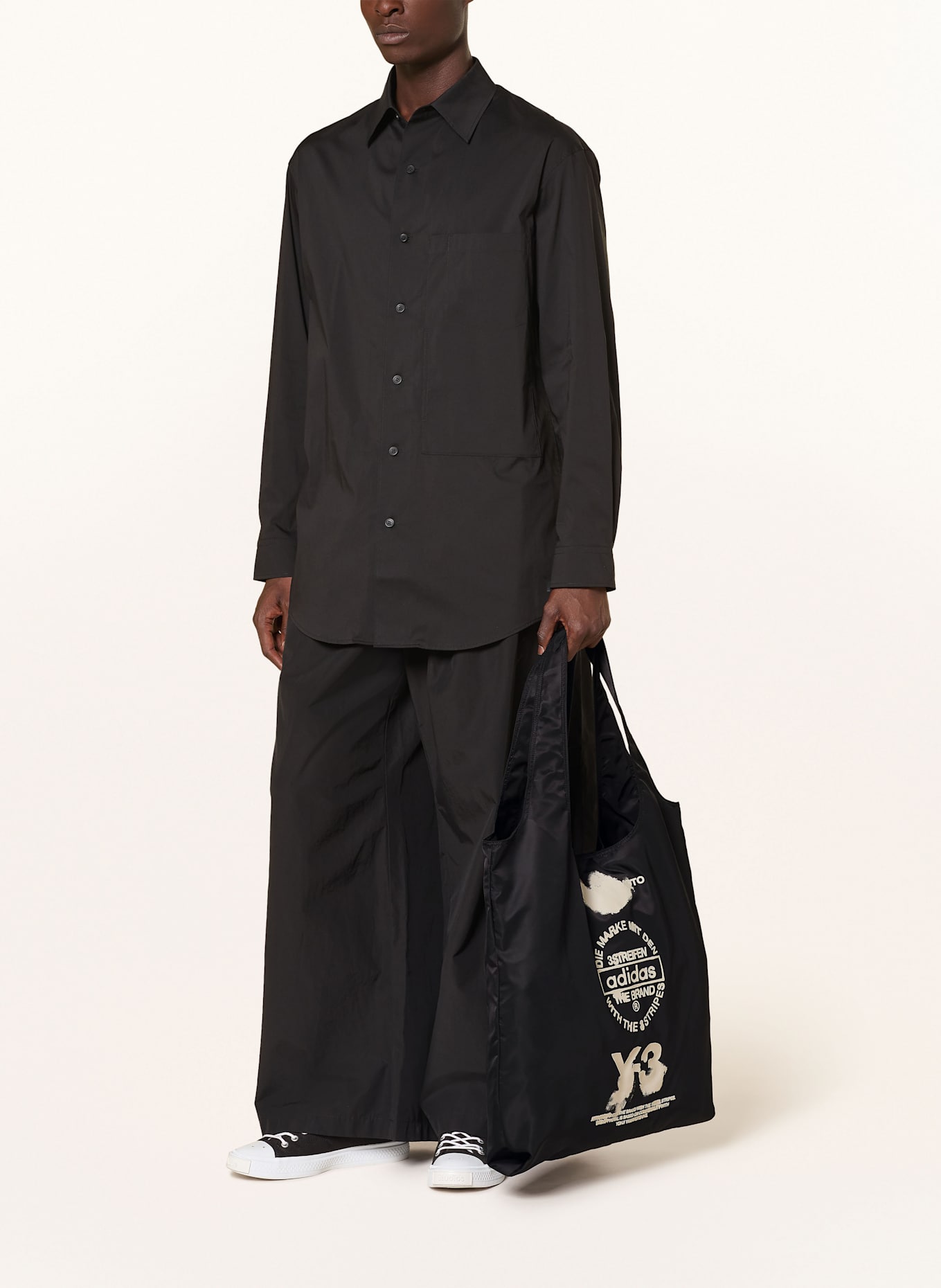Y-3 Shopper: SCHWARZ