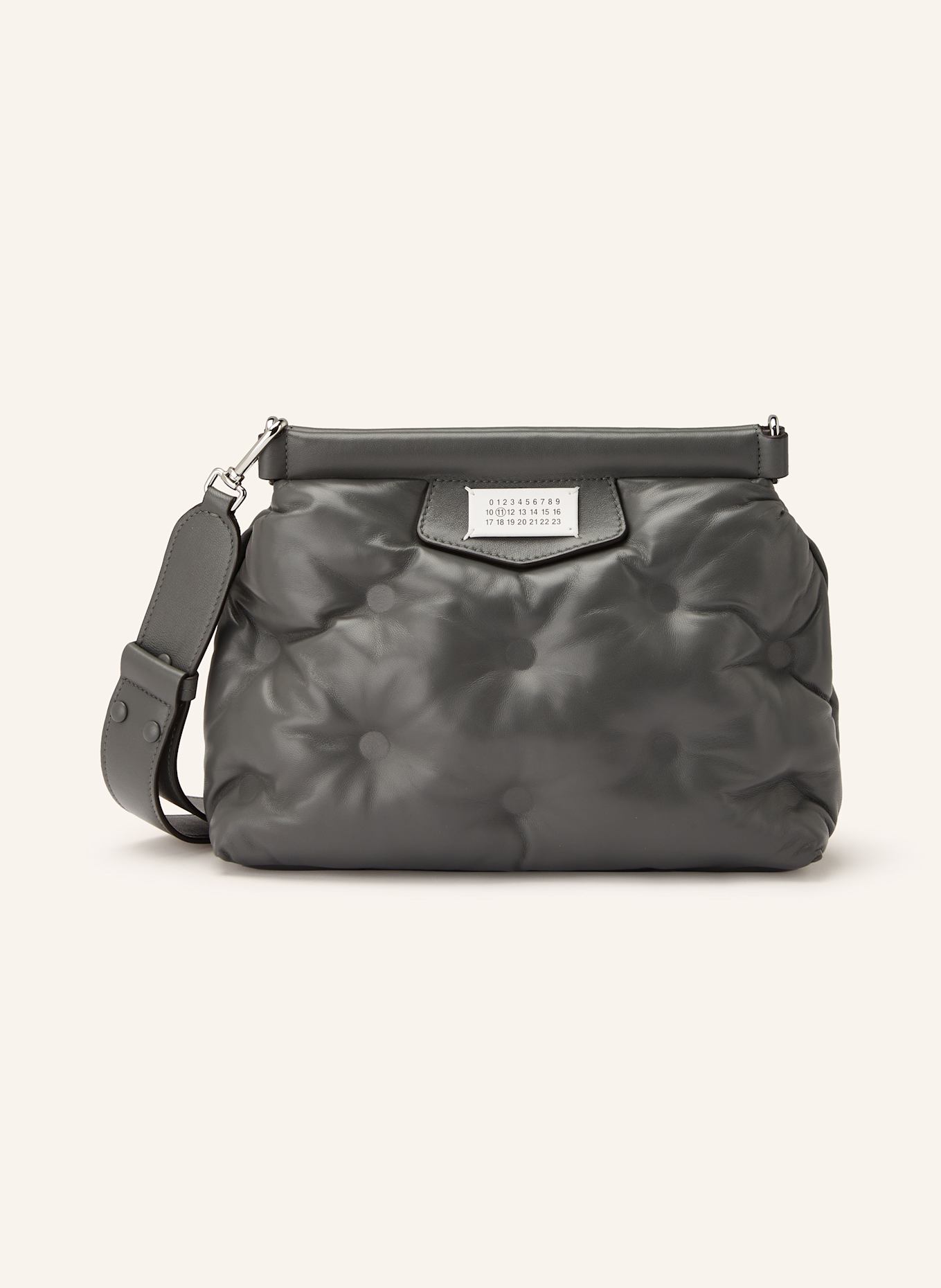 Maison Margiela Kopertówka GLAM SLAM CLASSIQUE SMALL: CZIEMNOSZARY