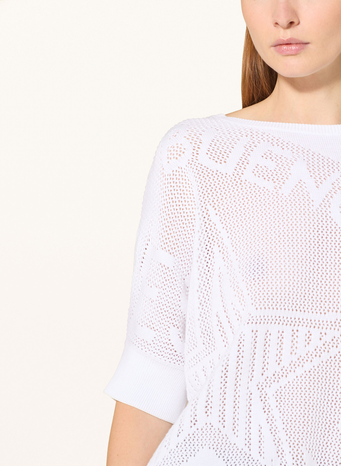 monari Pullover: WEISS