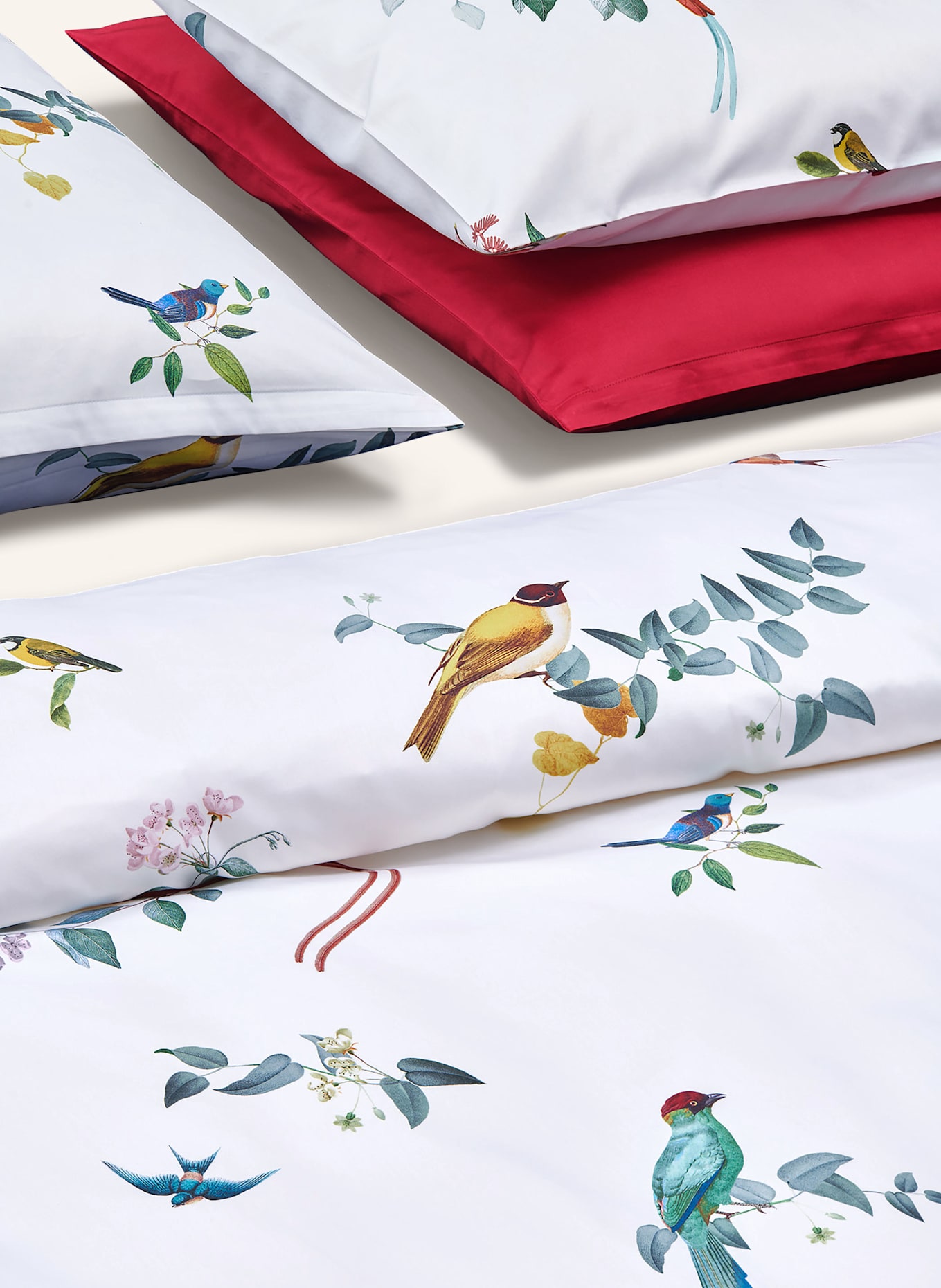 Christian Fischbacher Bettwäsche HAIKU NOUVEAU: WEISS