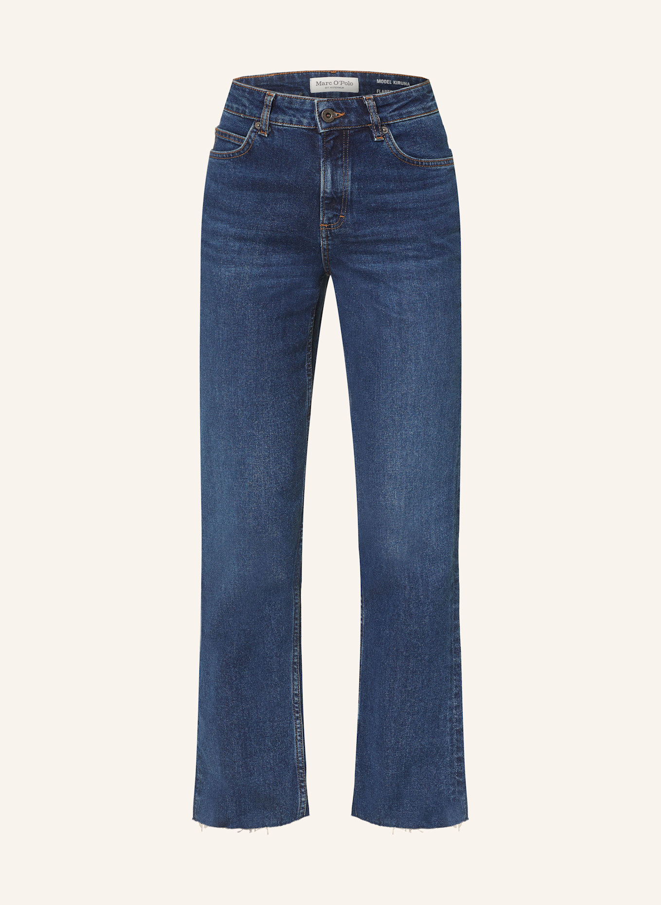 Marc O'Polo Flared jeans: 056 Dark blue authentic wash