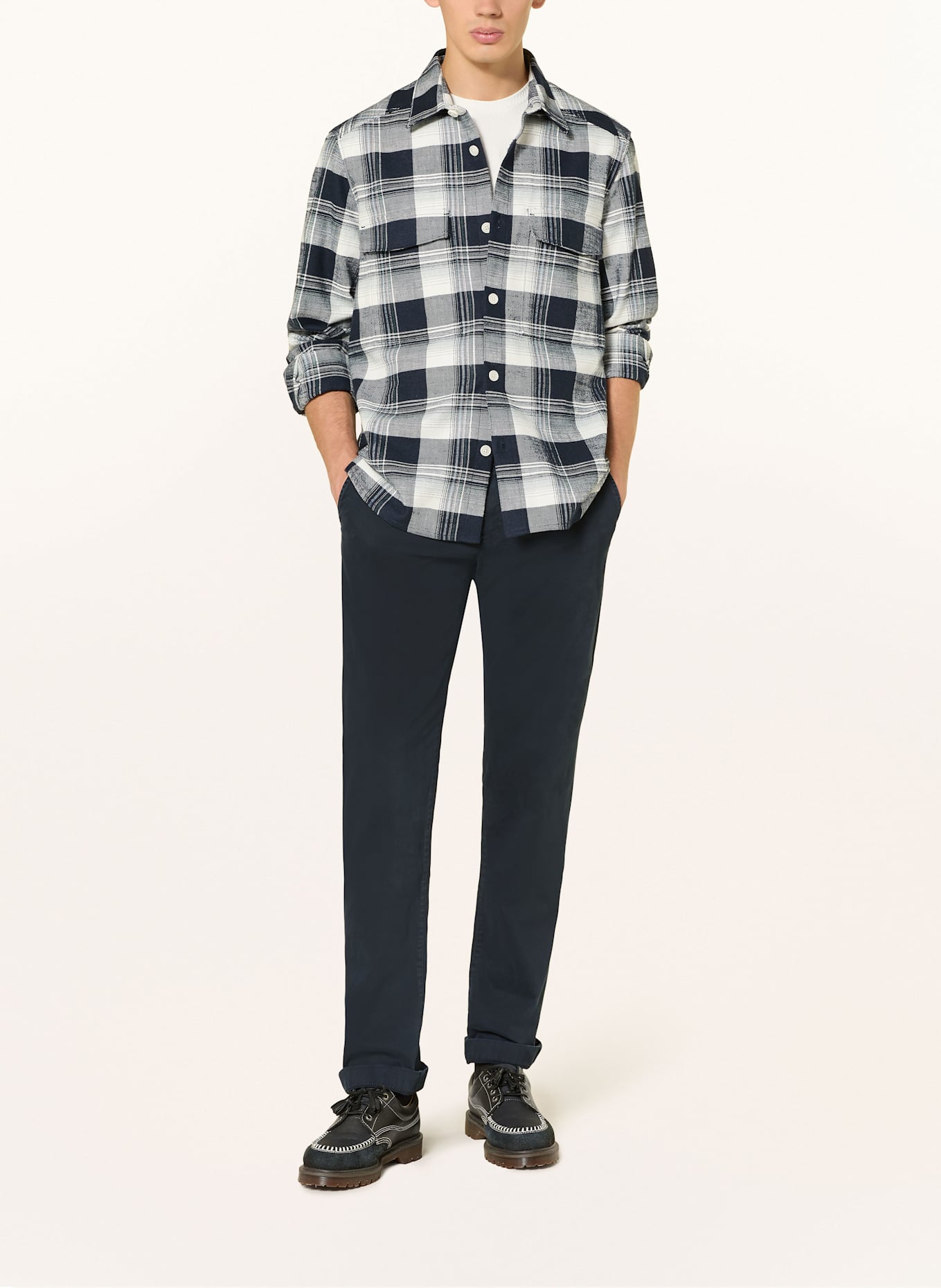 JACOB COHEN Chino BOBBY Slim Fit: DUNKELBLAU