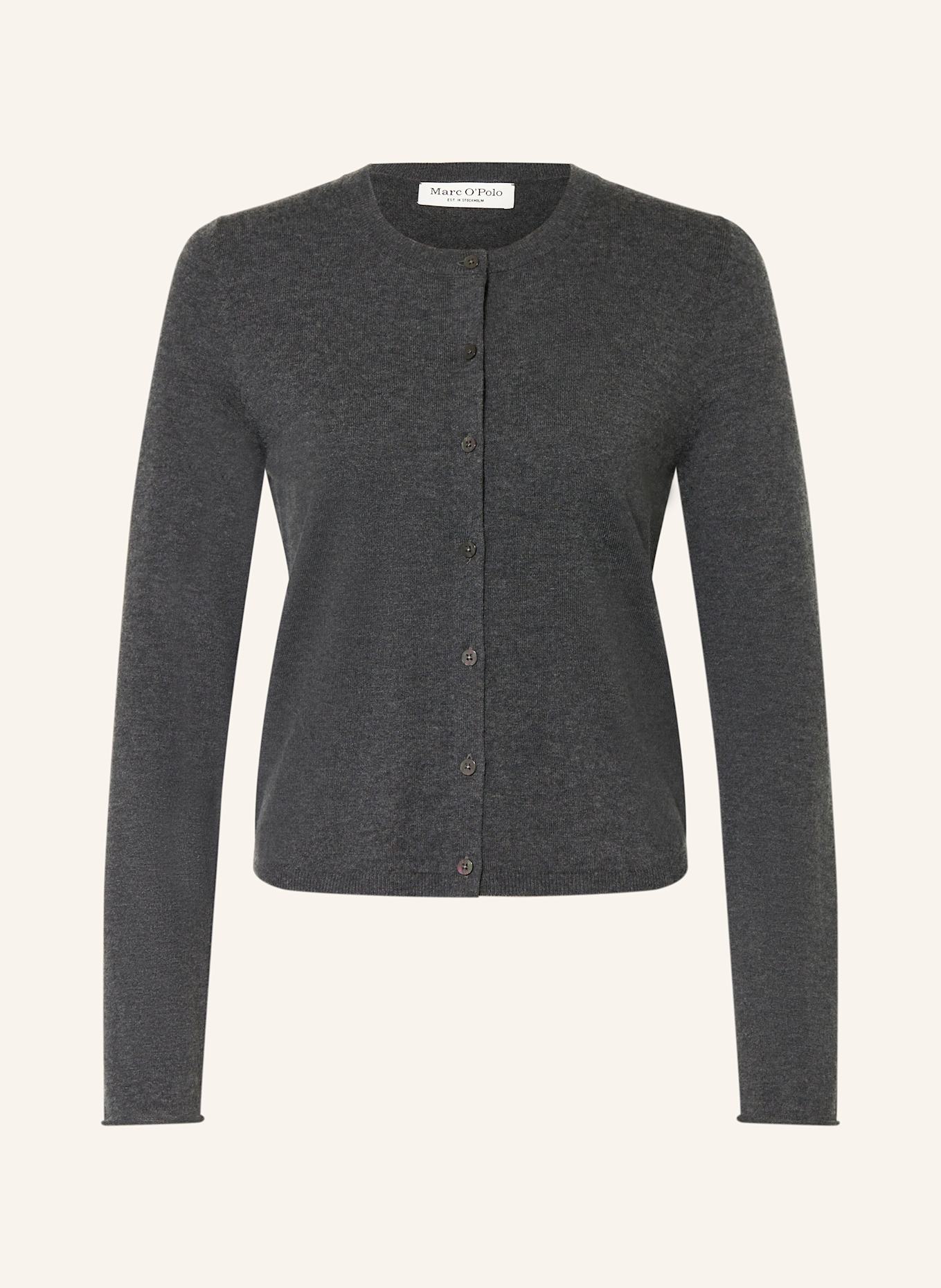 Marc O'Polo Strickjacke: DUNKELGRAU