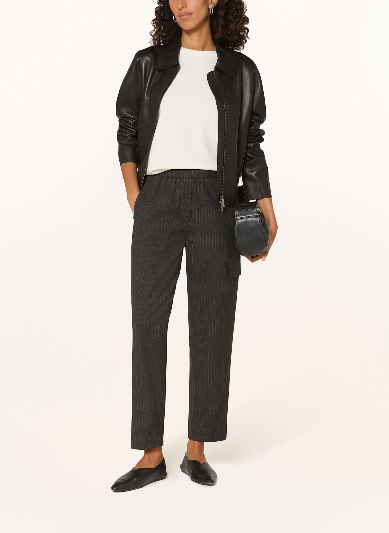 Marc O'Polo Hose: DUNKELGRAU / HELLGRAU