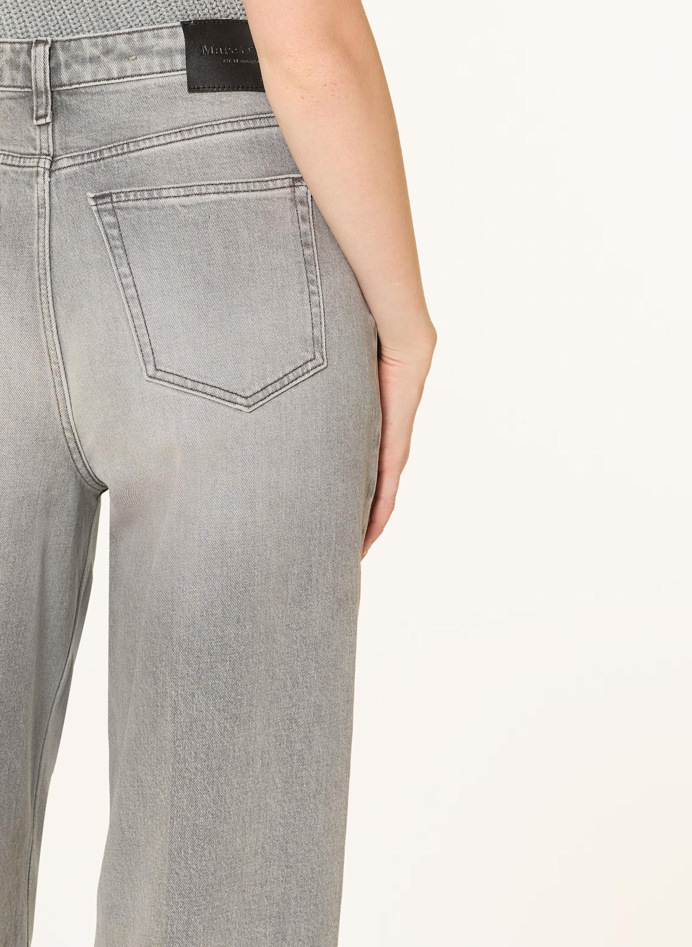 Marc O'Polo Wide Leg Jeans: GRAU
