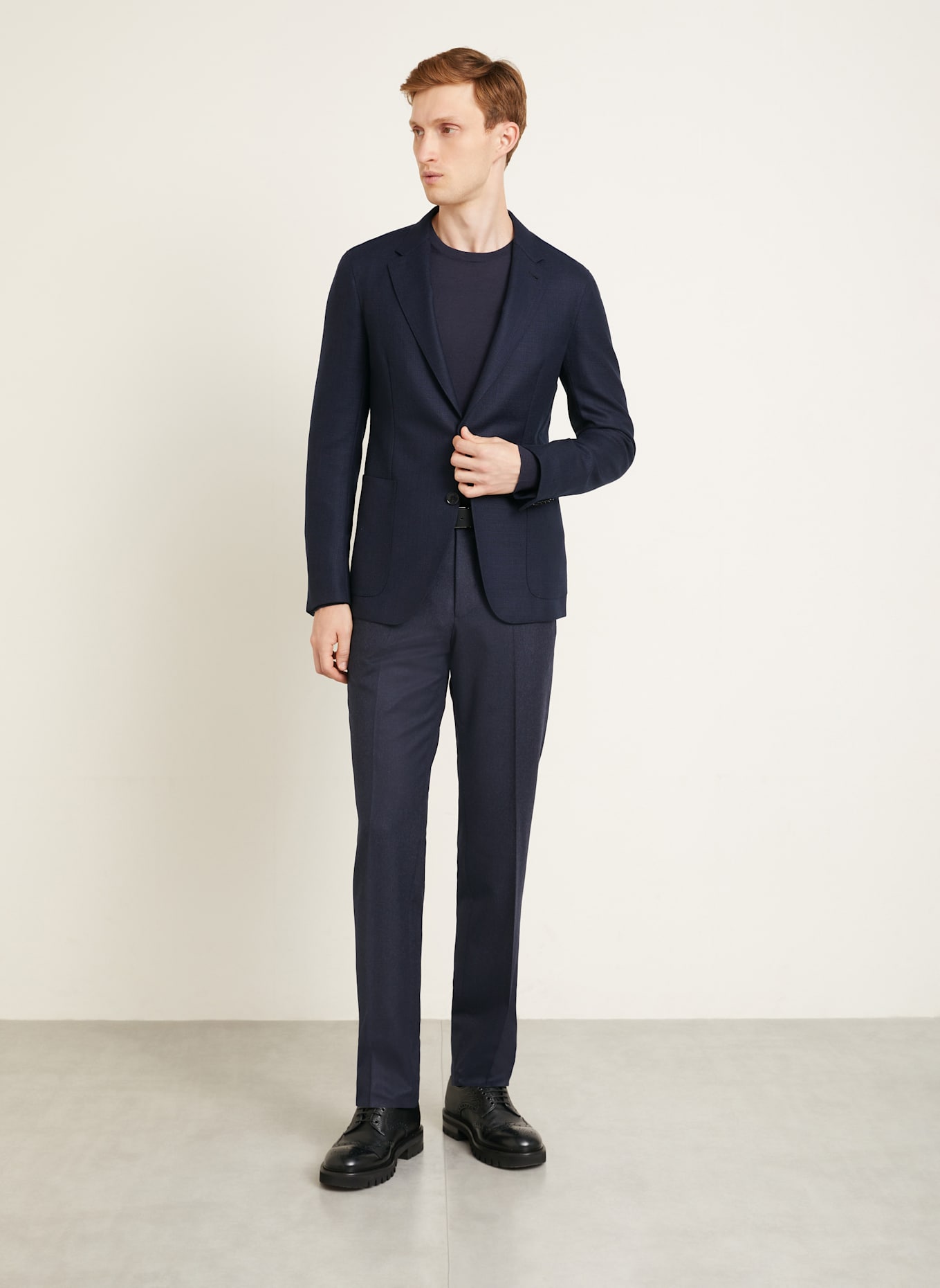 ZEGNA Sakko Extra Slim Fit: DUNKELBLAU