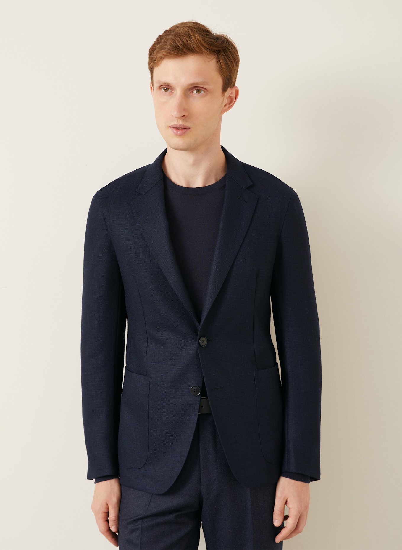 ZEGNA Sakko Extra Slim Fit: DUNKELBLAU