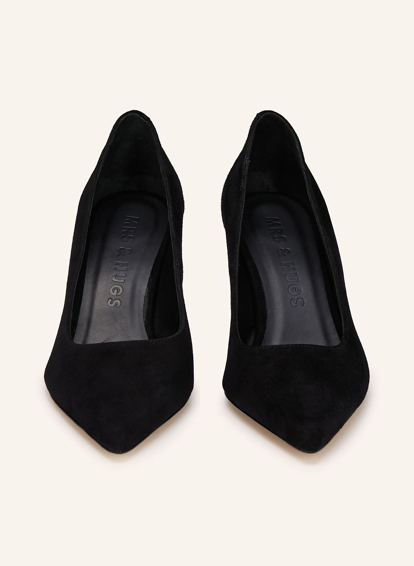 MRS & HUGS Pumps: SCHWARZ