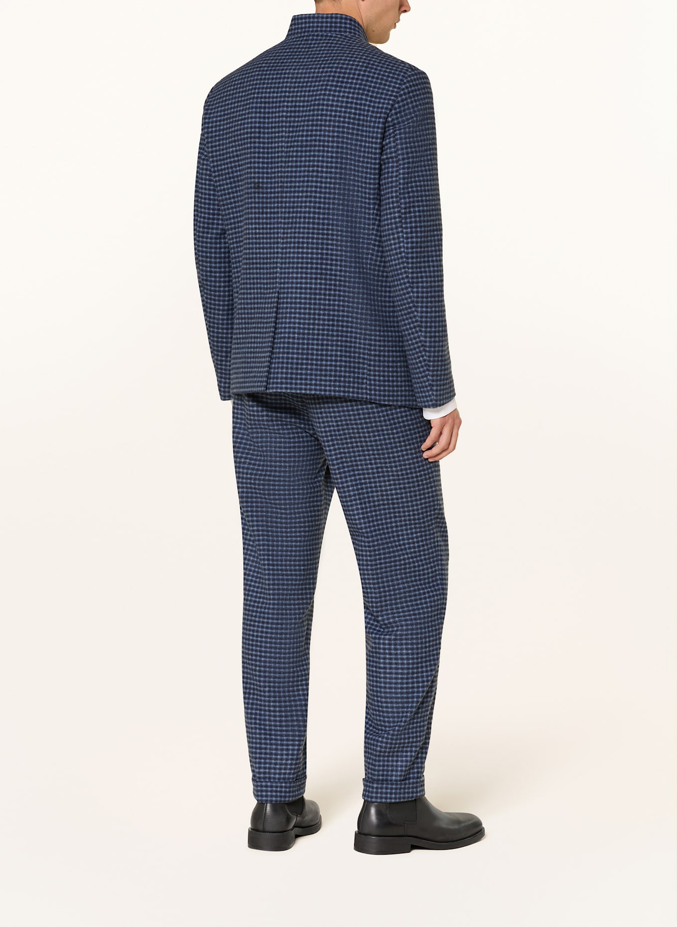 Luis Trenker Marynarka LUSANDRETTO regular fit: GRANATOWY / JASNONIEBIESKI