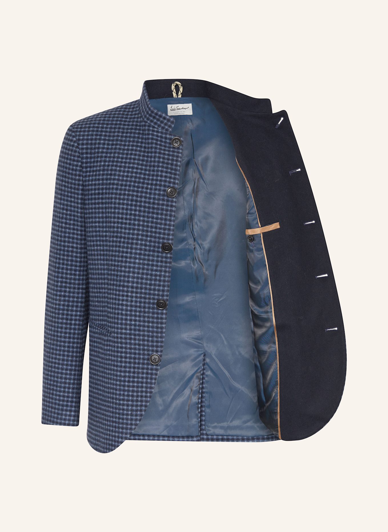 Luis Trenker Marynarka LUSANDRETTO regular fit: GRANATOWY / JASNONIEBIESKI