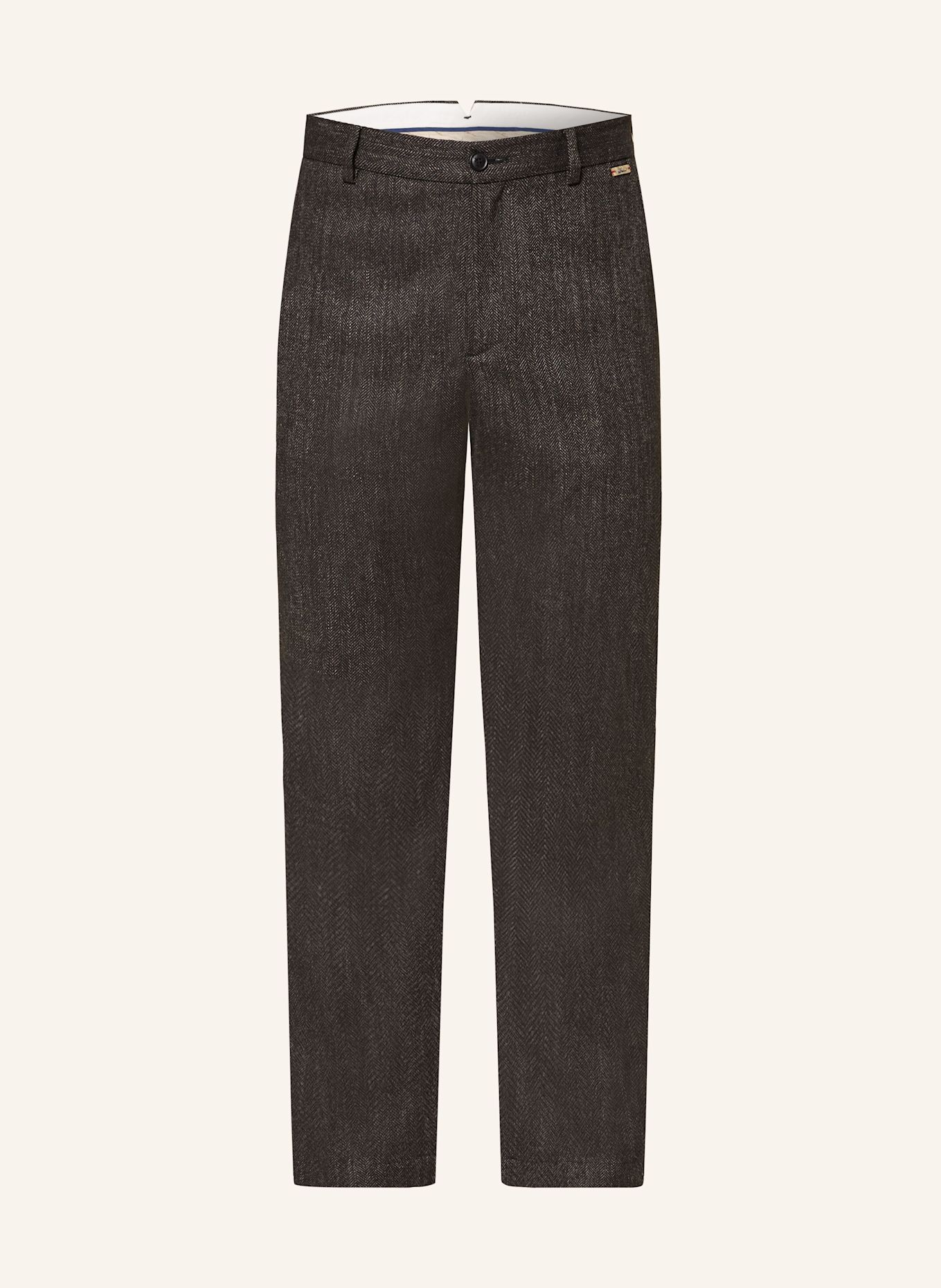 Luis Trenker Hose Regular Fit: DUNKELBRAUN