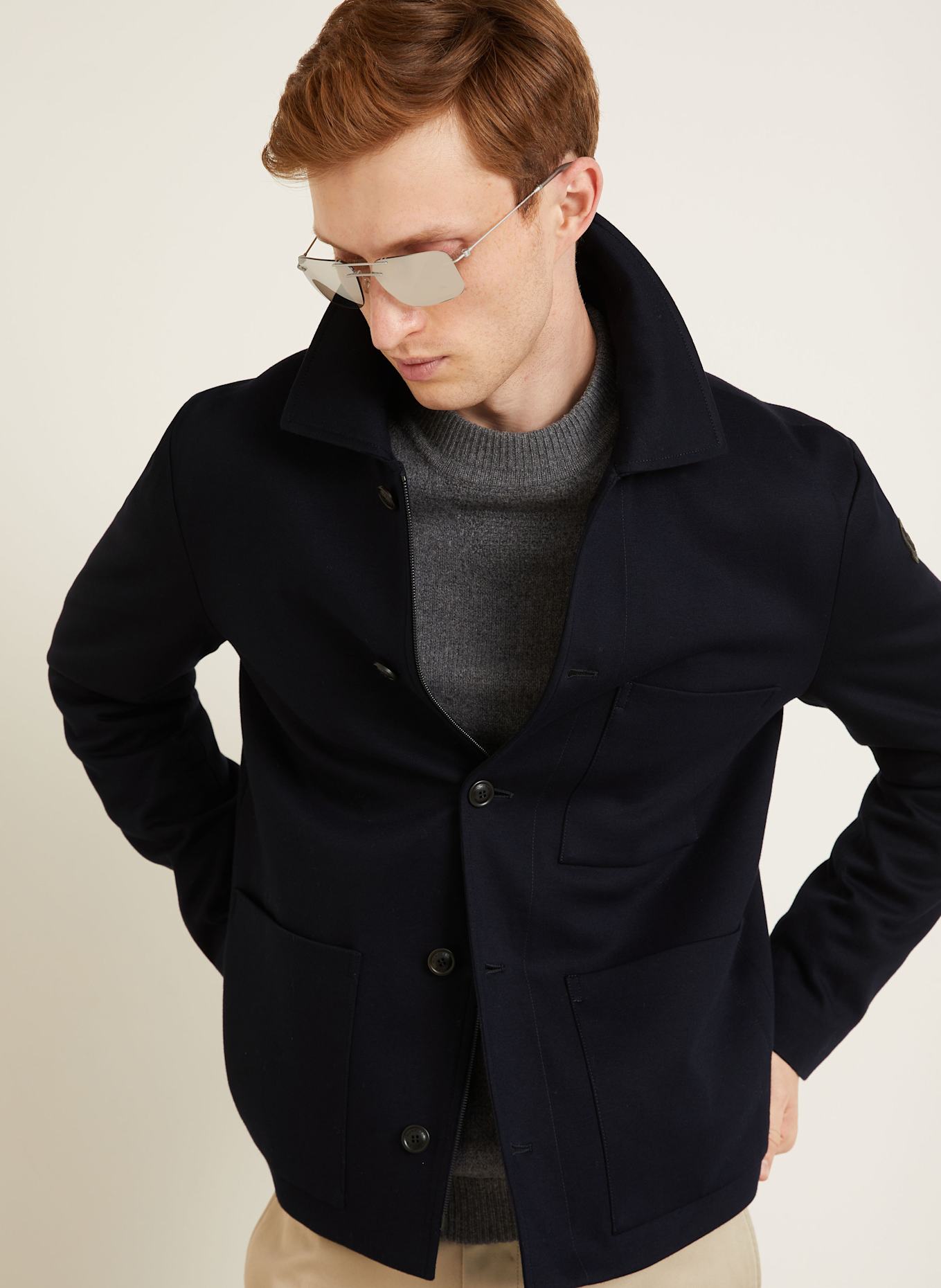 MONCLER Jacke CABALIAN: DUNKELBLAU