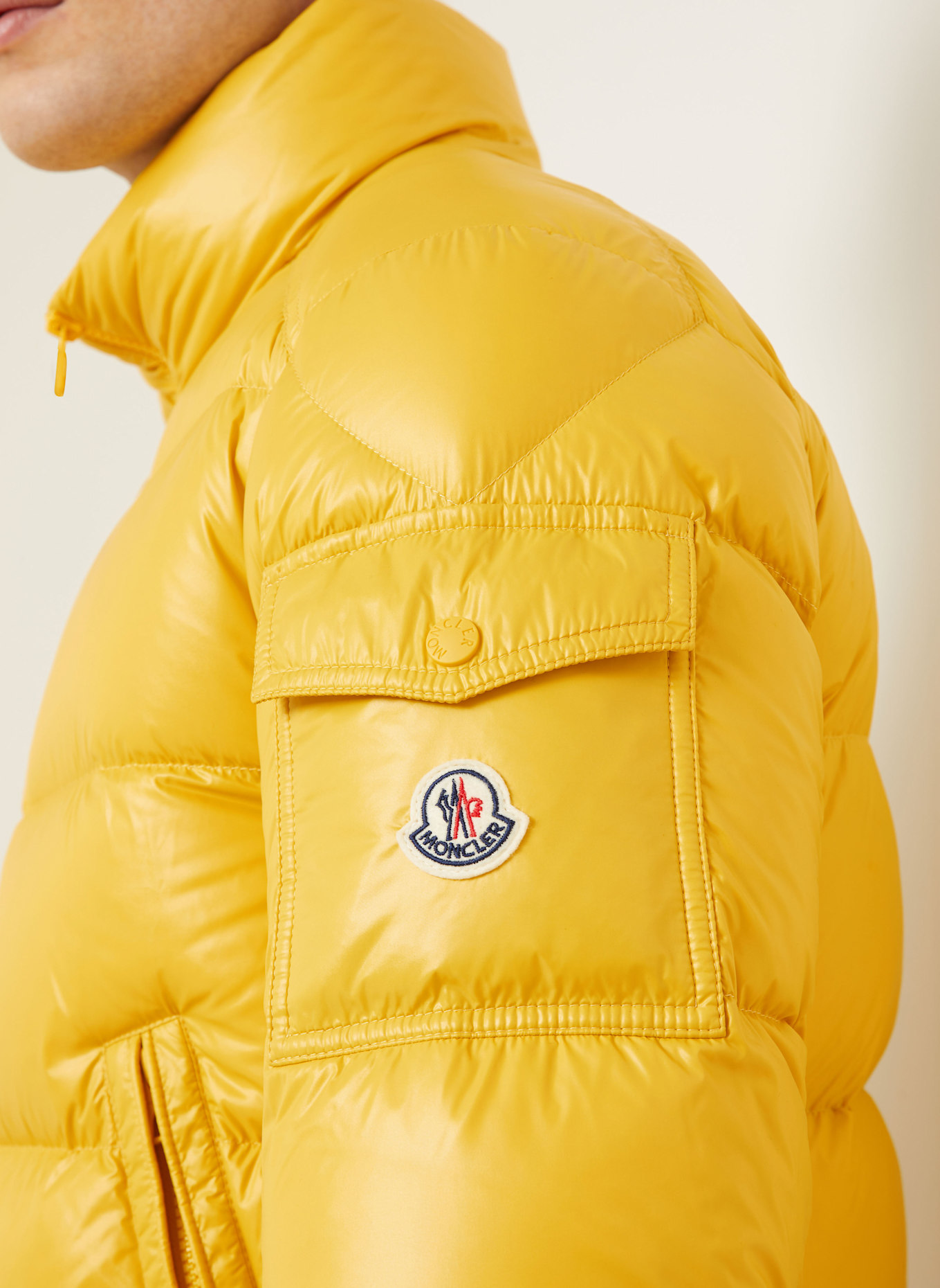 MONCLER Daunenjacke LEVITHA: GELB