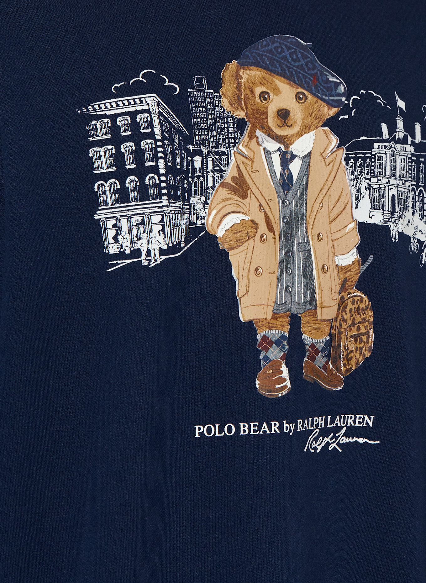 POLO RALPH LAUREN Sweatkleid: DUNKELBLAU