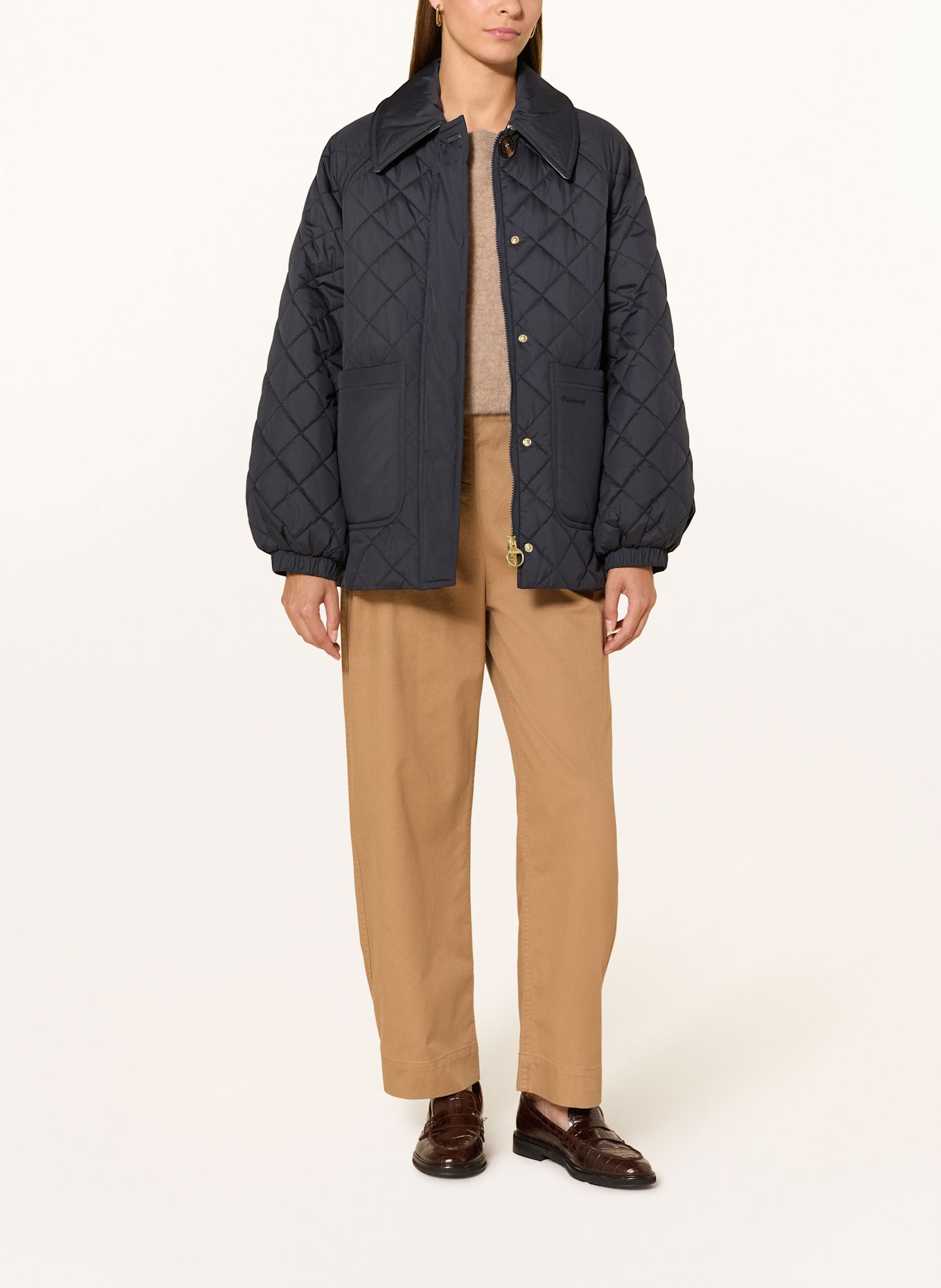 Barbour Steppjacke LUOISE: DUNKELBLAU