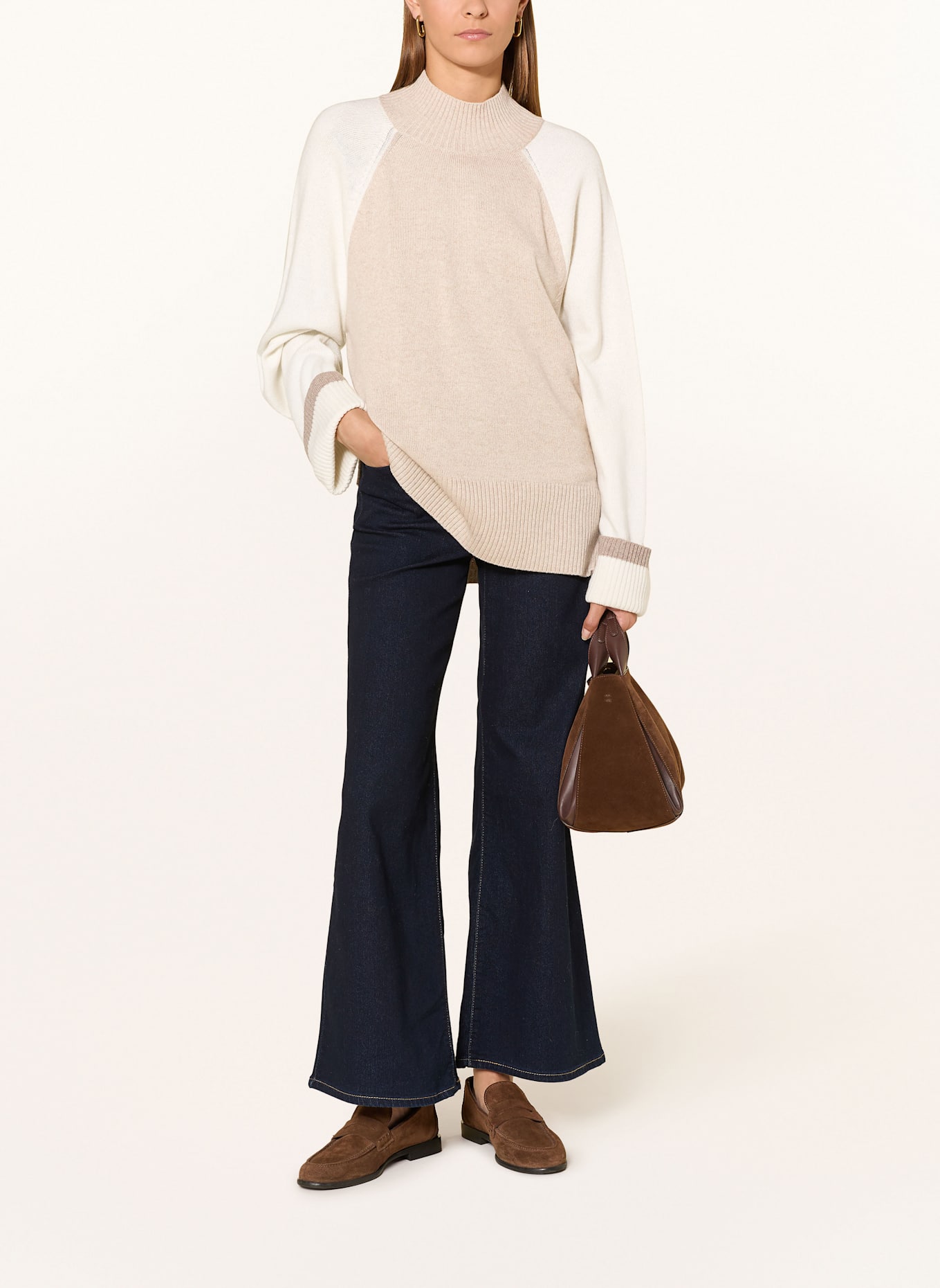 Barbour Pullover: ECRU / CREME / BEIGE