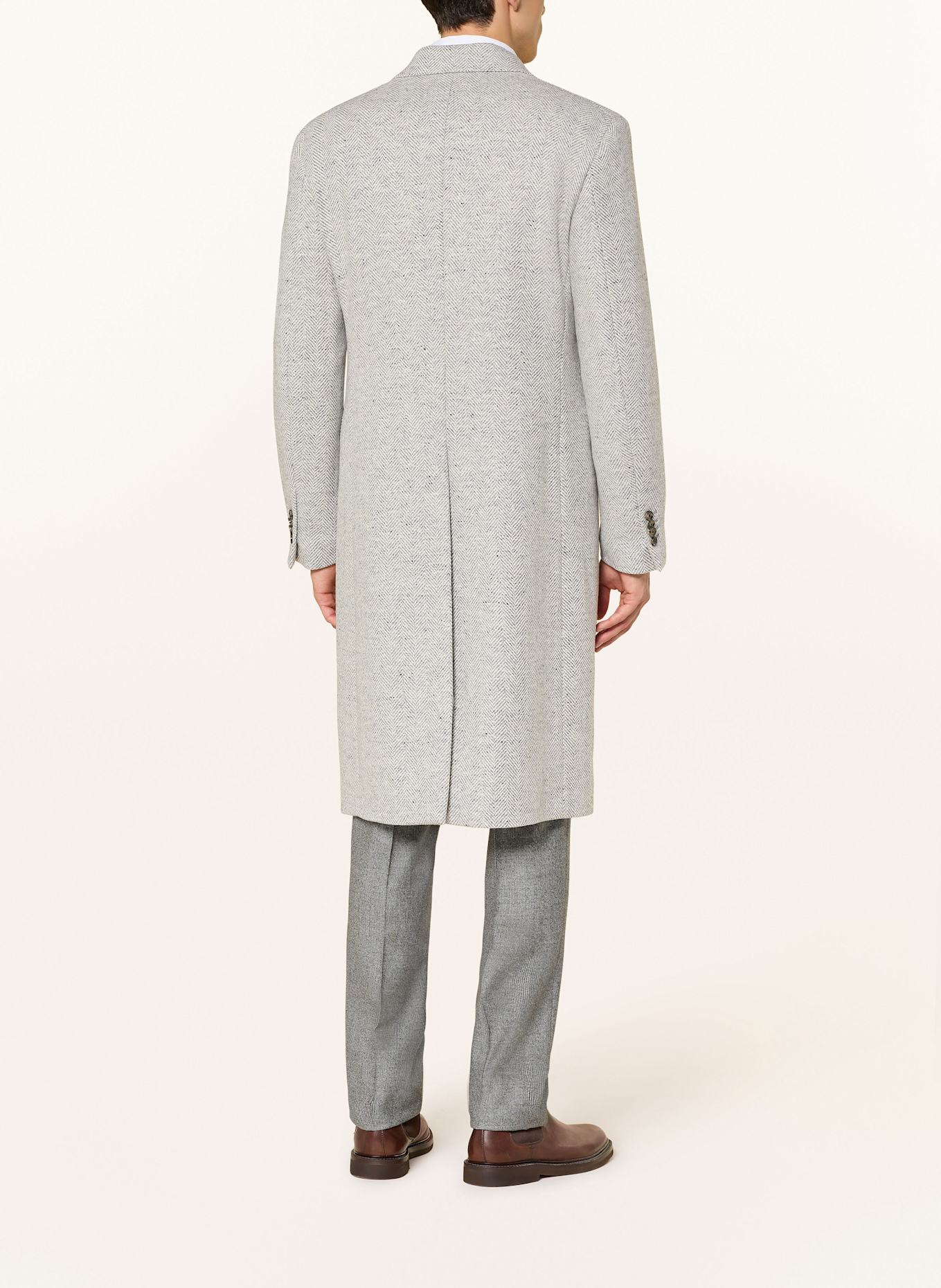 LARDINI Wollmantel: HELLGRAU