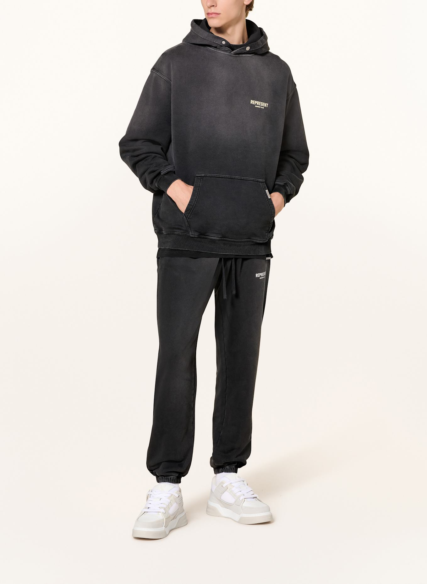 REPRESENT Oversized-Hoodie REPRESENT OWNERS' CLUB: SCHWARZ