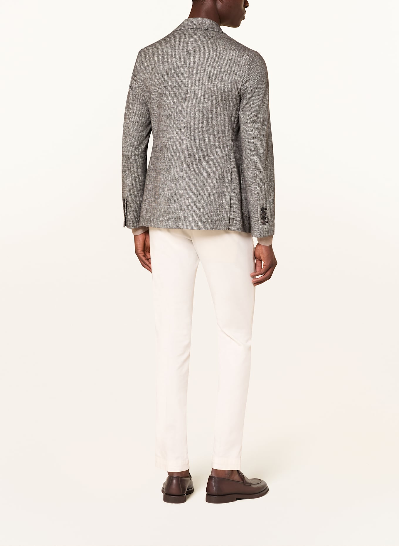 CIRCOLO 1901 Flanellsakko Extra Slim Fit: DUNKELGRAU