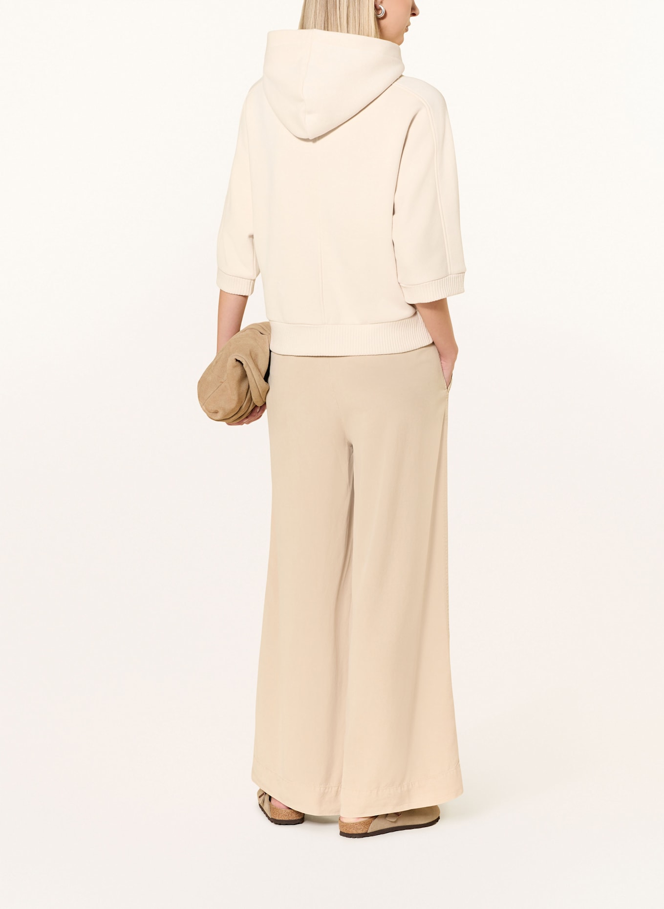 OPUS Hoodie GODIE mit 3/4-Arm: CREME