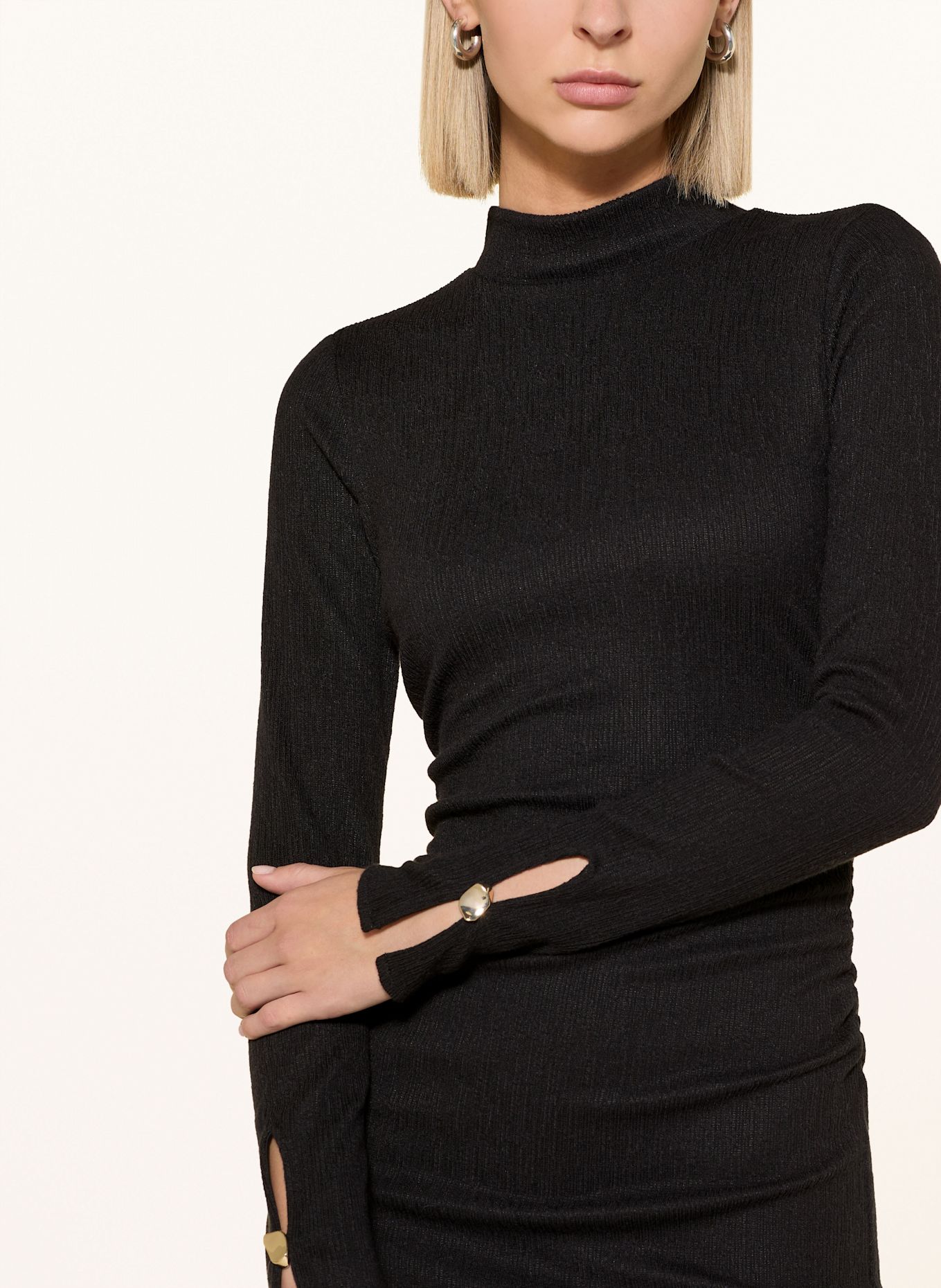 GUESS Jerseykleid ALESSA: SCHWARZ