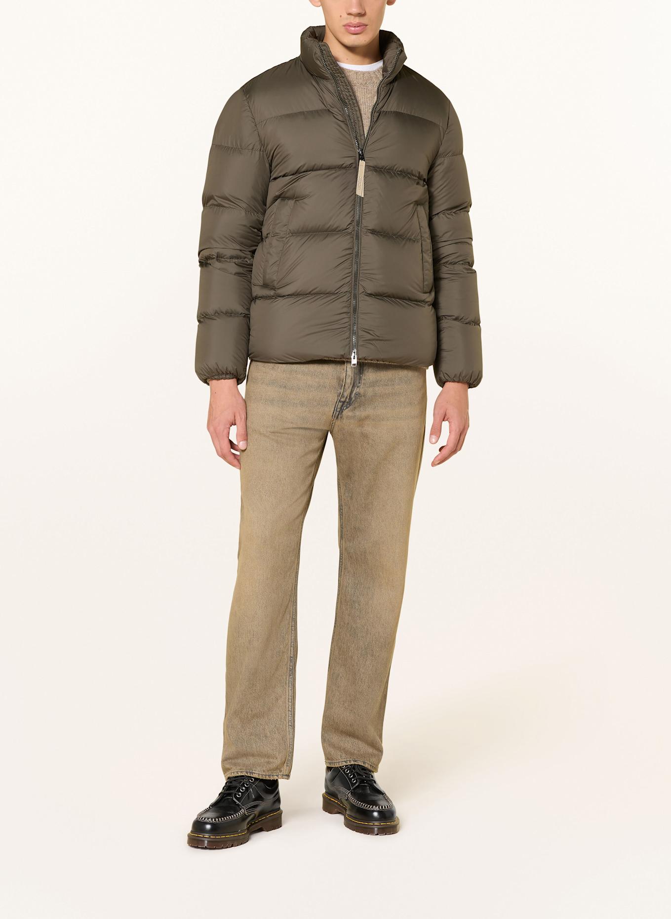 WOOLRICH Daunenjacke: KHAKI