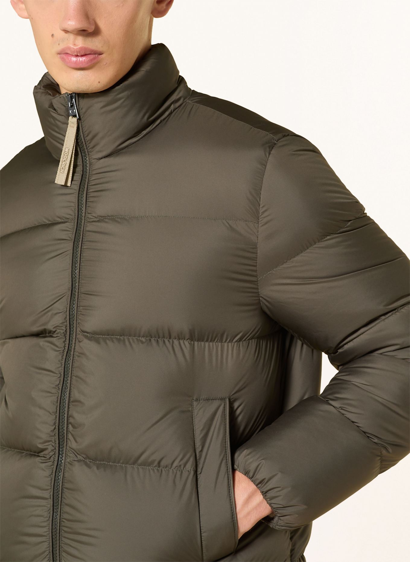 WOOLRICH Daunenjacke: KHAKI