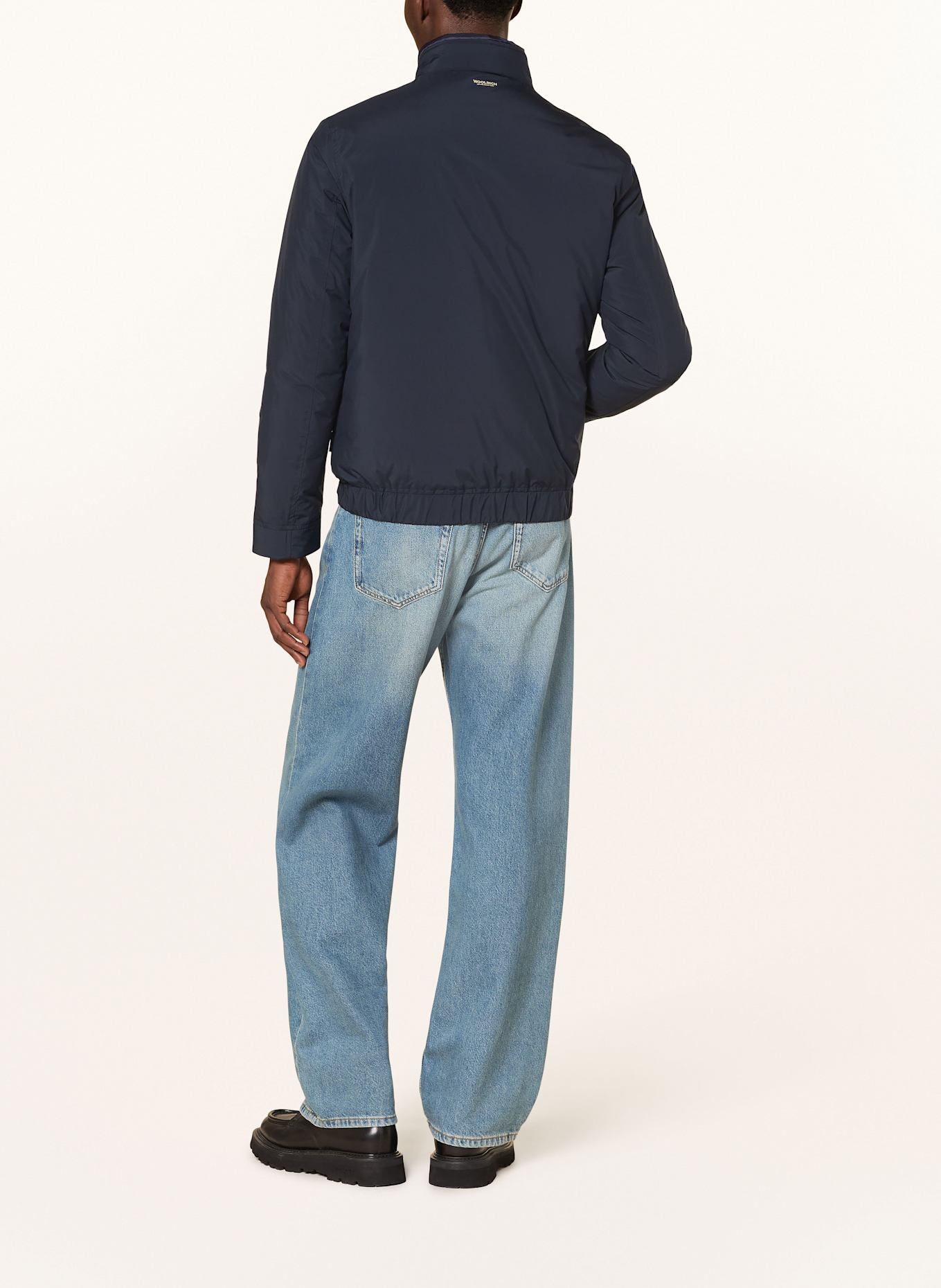 WOOLRICH Daunenblouson CLOUD LEWIS: DUNKELBLAU