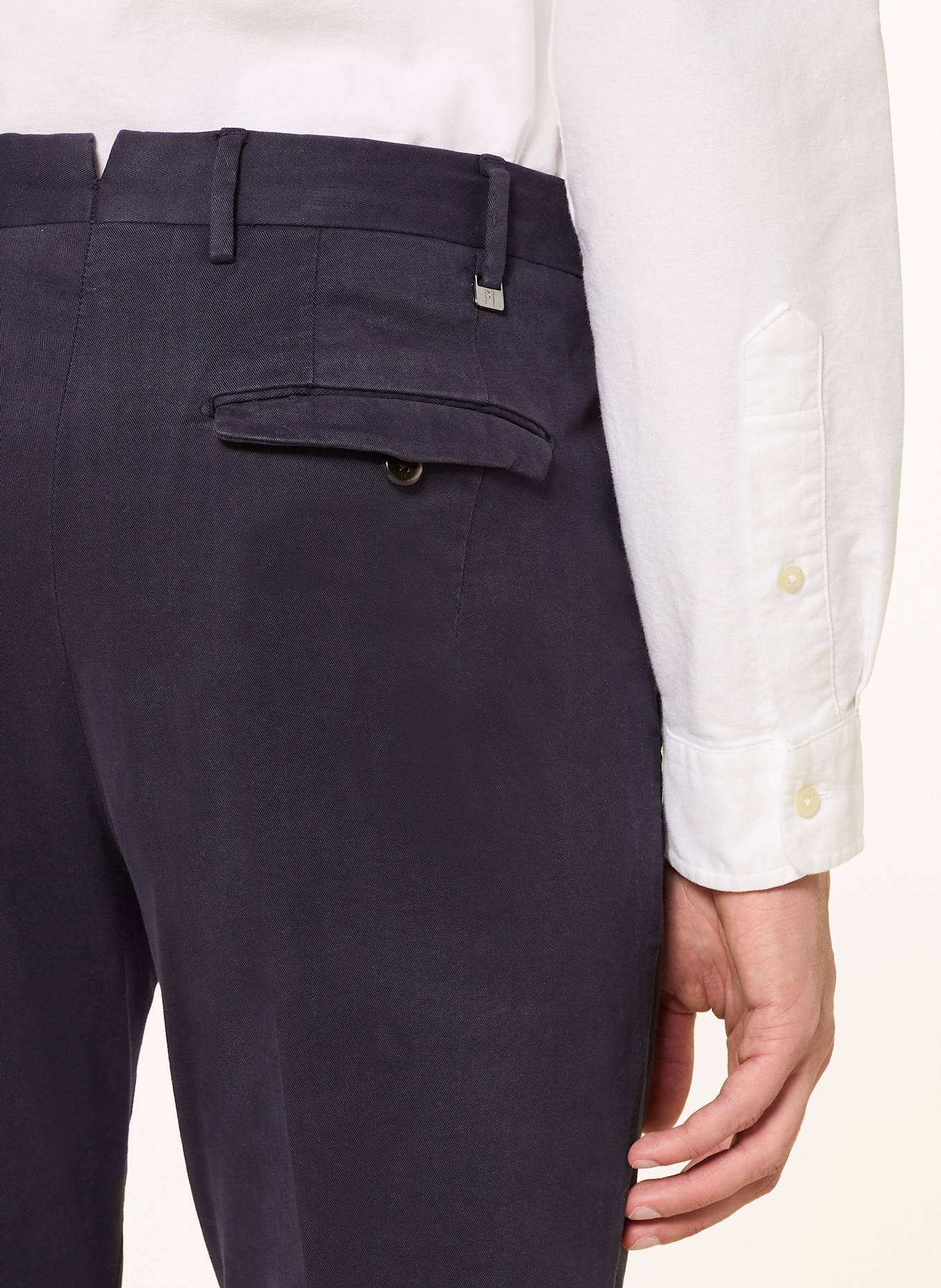 PT TORINO Chino Master Fit: DUNKELBLAU