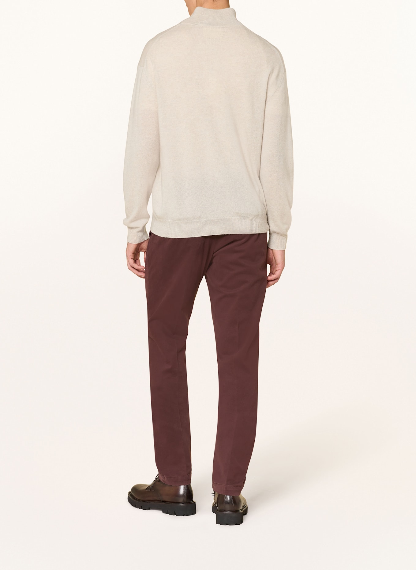 PT TORINO Chino Master Fit: DUNKELROT