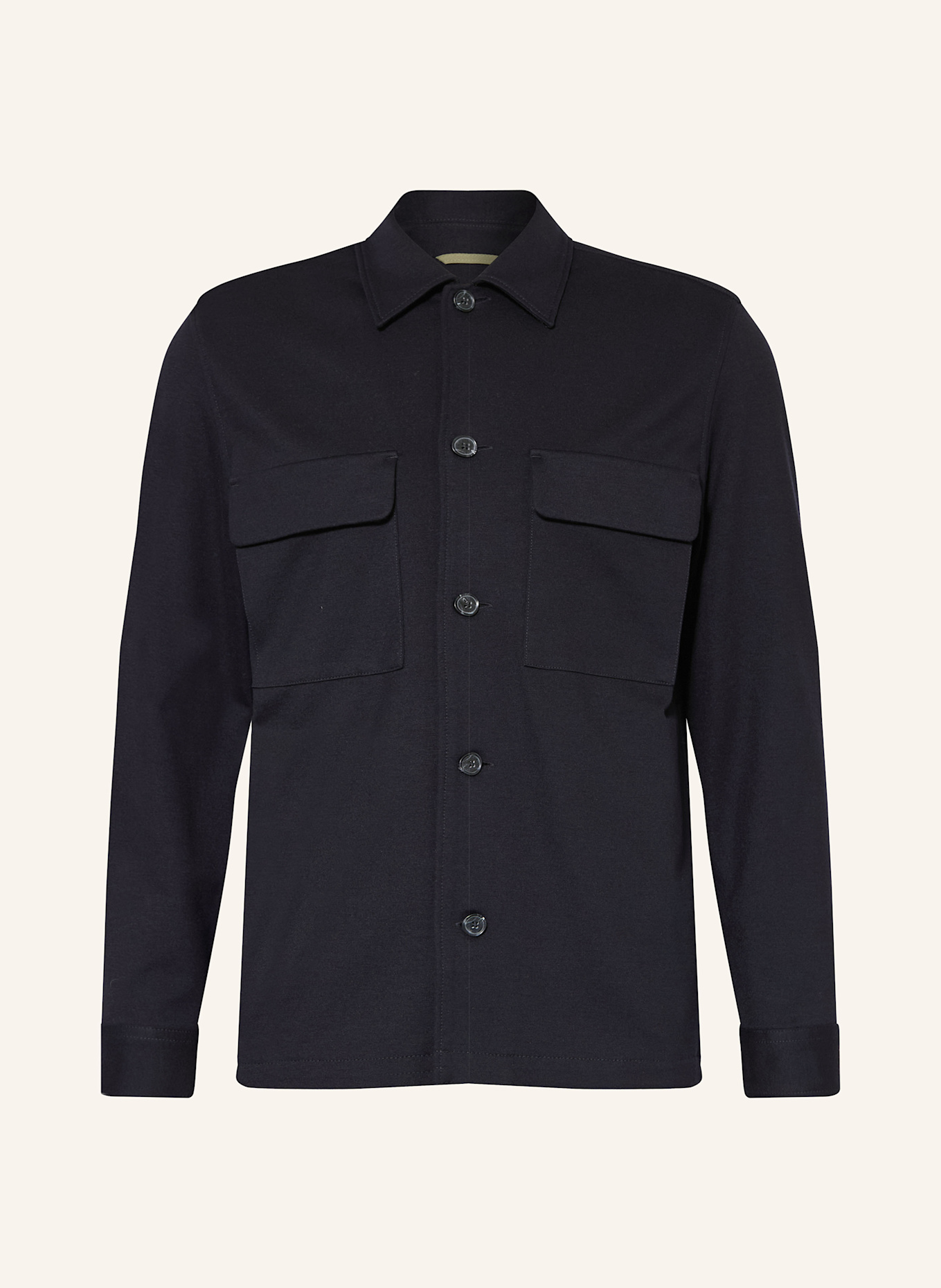 Marc O'Polo Jersey overshirt: DARK BLUE