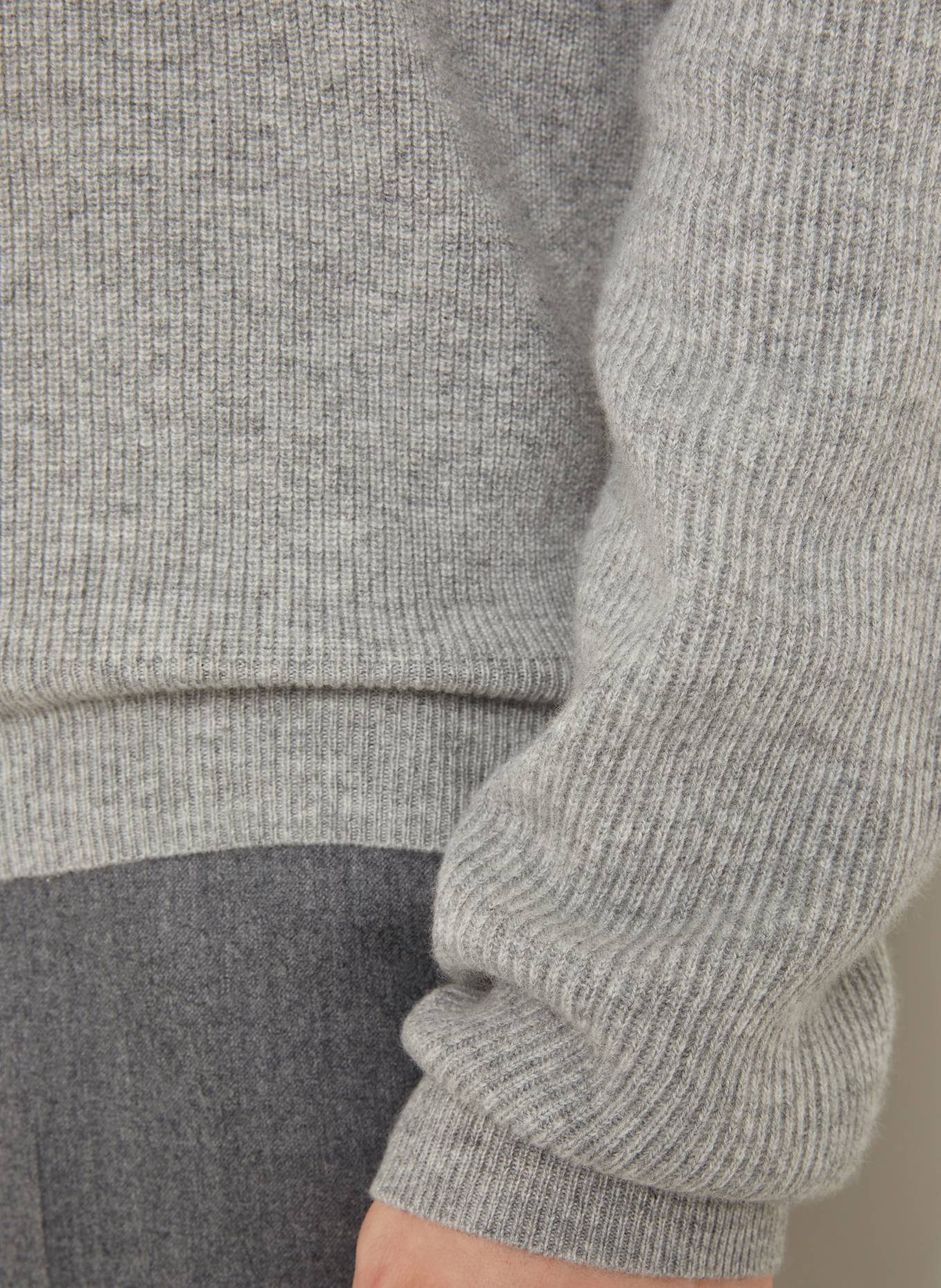 IRIS von ARNIM Cashmere-Pullover WILLY: GRAU