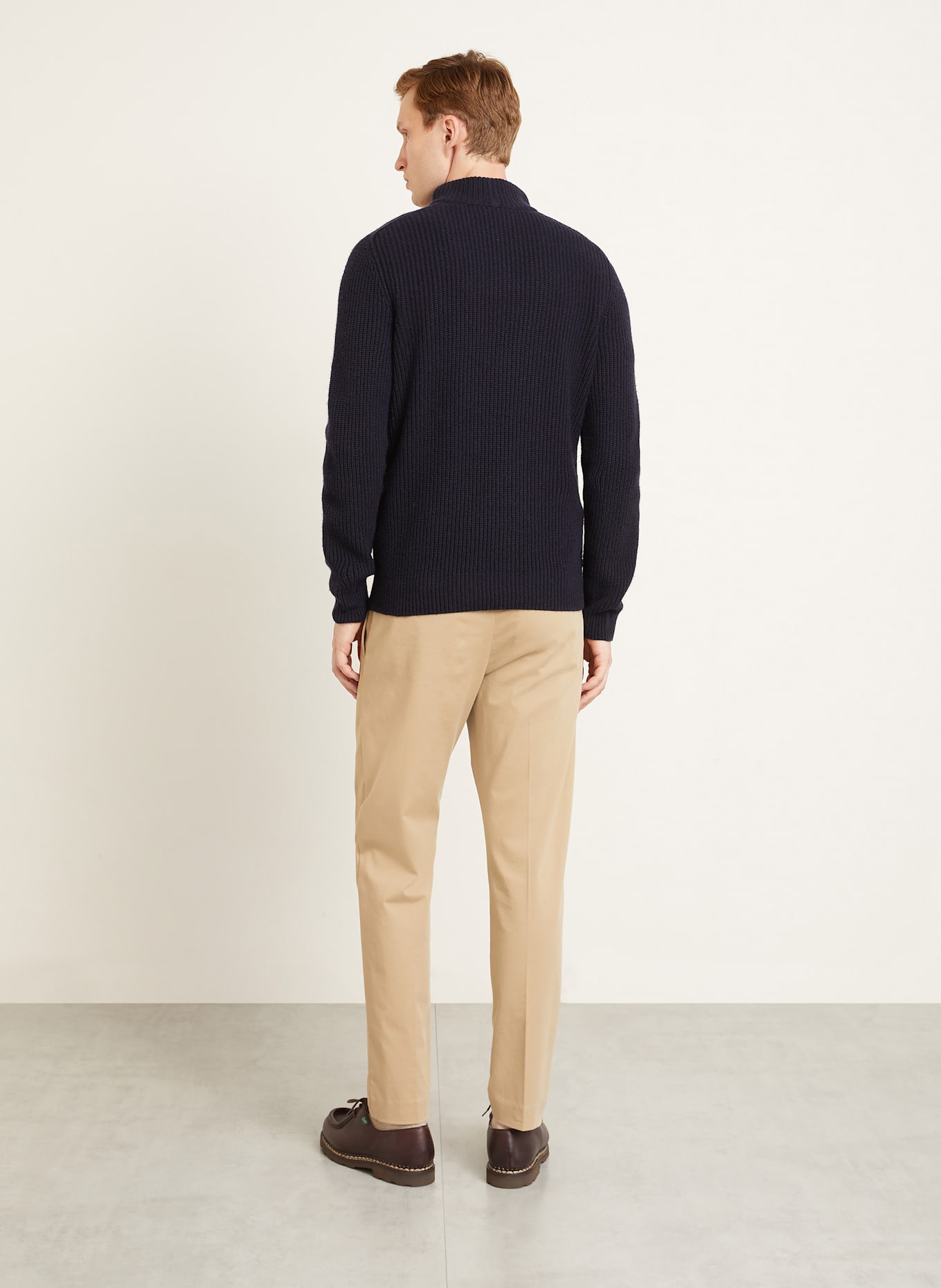 IRIS von ARNIM Cashmere-Troyer AMARILLO: DUNKELBLAU