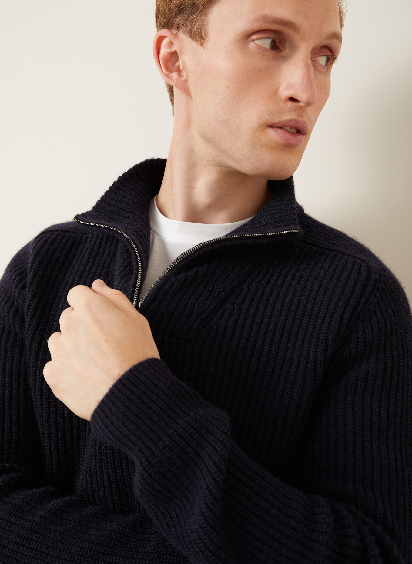 IRIS von ARNIM Cashmere-Troyer AMARILLO: DUNKELBLAU