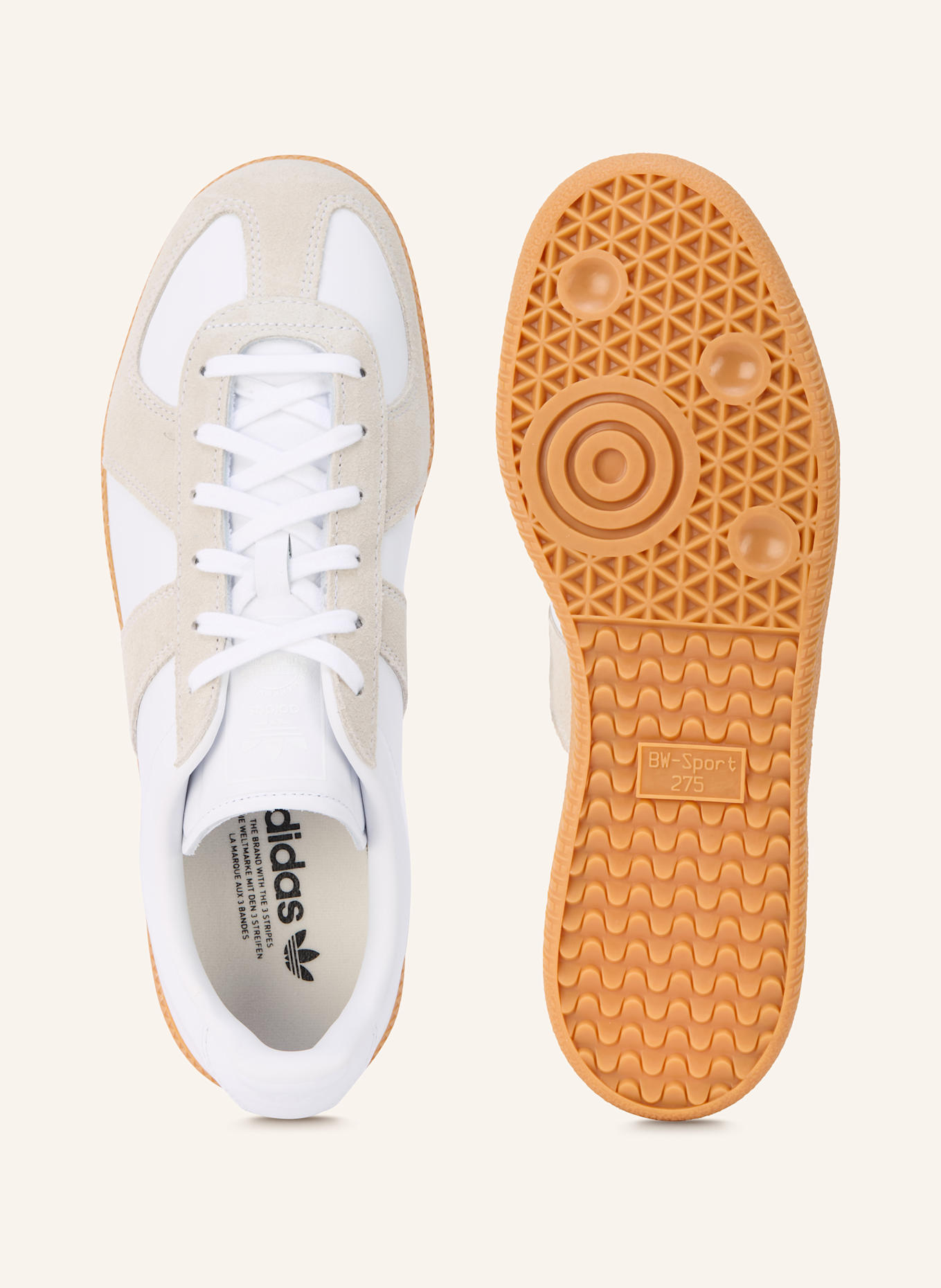 adidas Originals Sneaker BW ARMY: WEISS/ HELLBRAUN