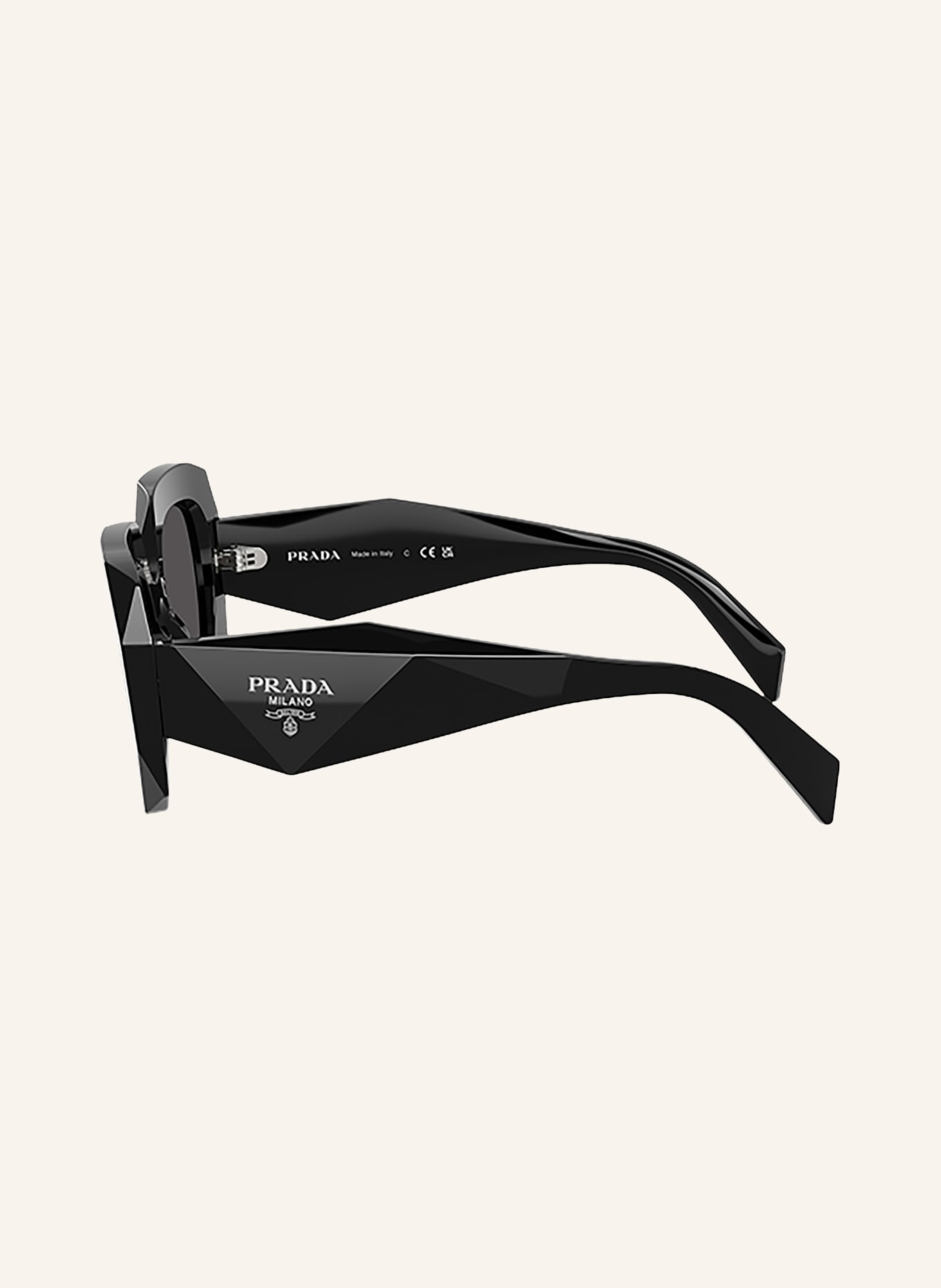 PRADA Okulary przeciwsłoneczne PR B23S: 16K08Z – CZARNY/ FIOLETOWY