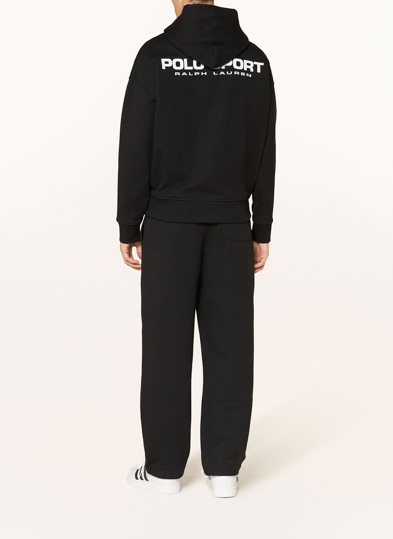POLO SPORT Sweatpants: SCHWARZ