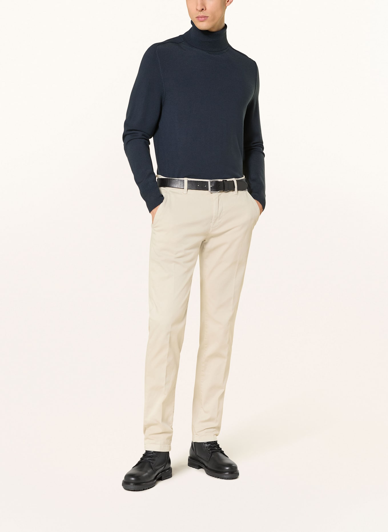 Marc O'Polo Rollkragenpullover: DUNKELBLAU