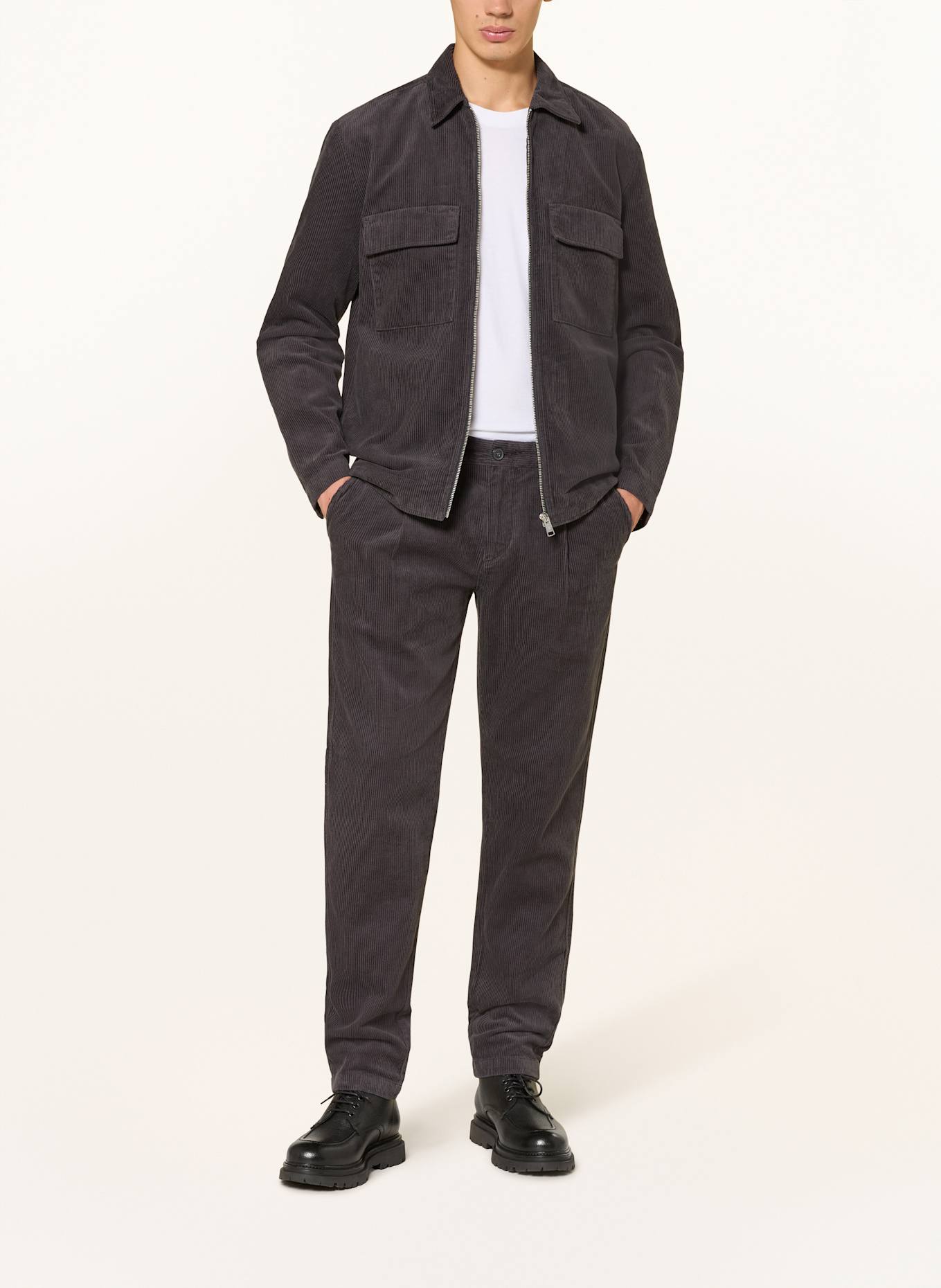 Marc O'Polo Cordchino OSBY Tapered Fit: DUNKELGRAU