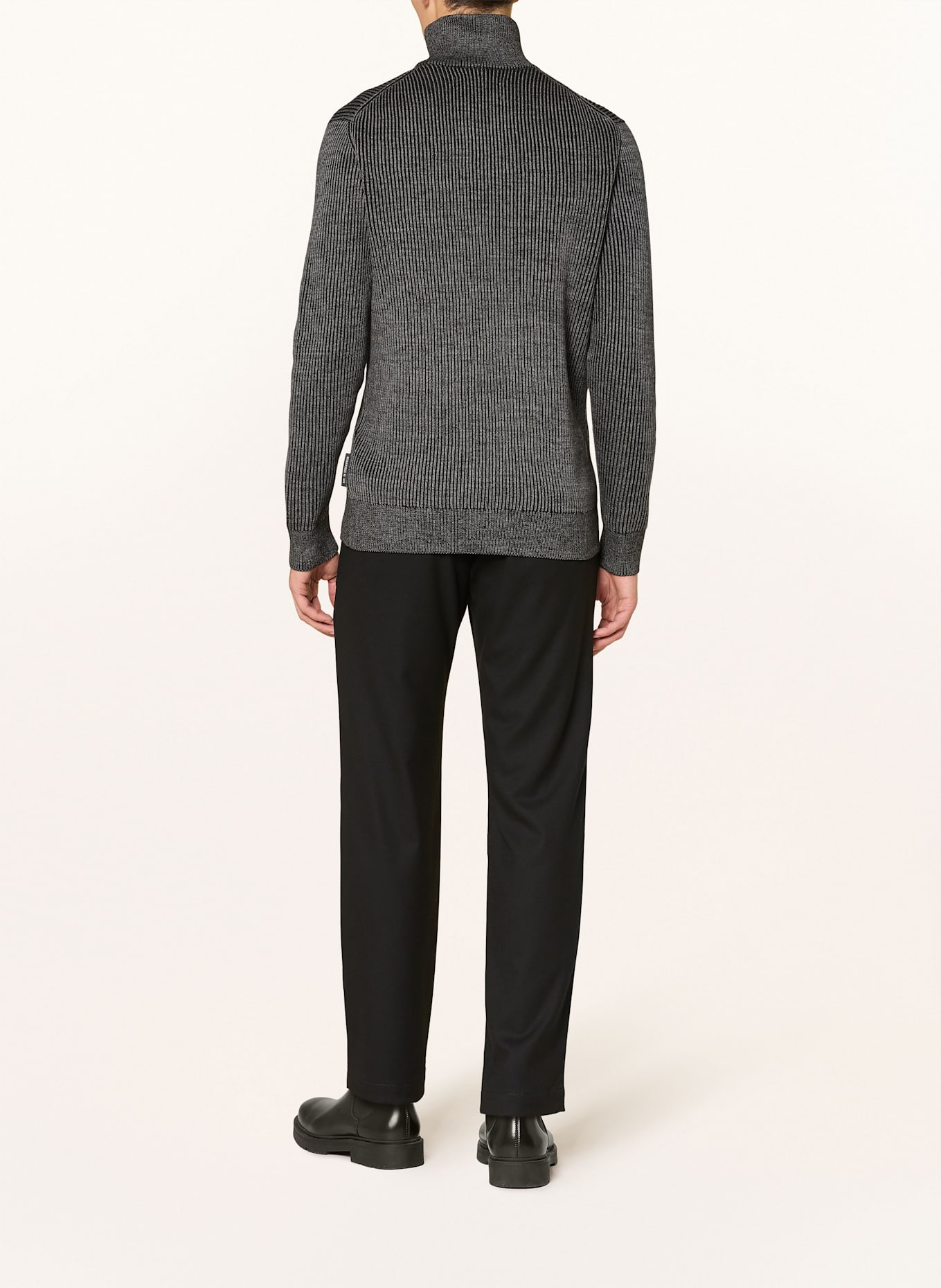 Marc O'Polo Troyer: GRAU / SCHWARZ