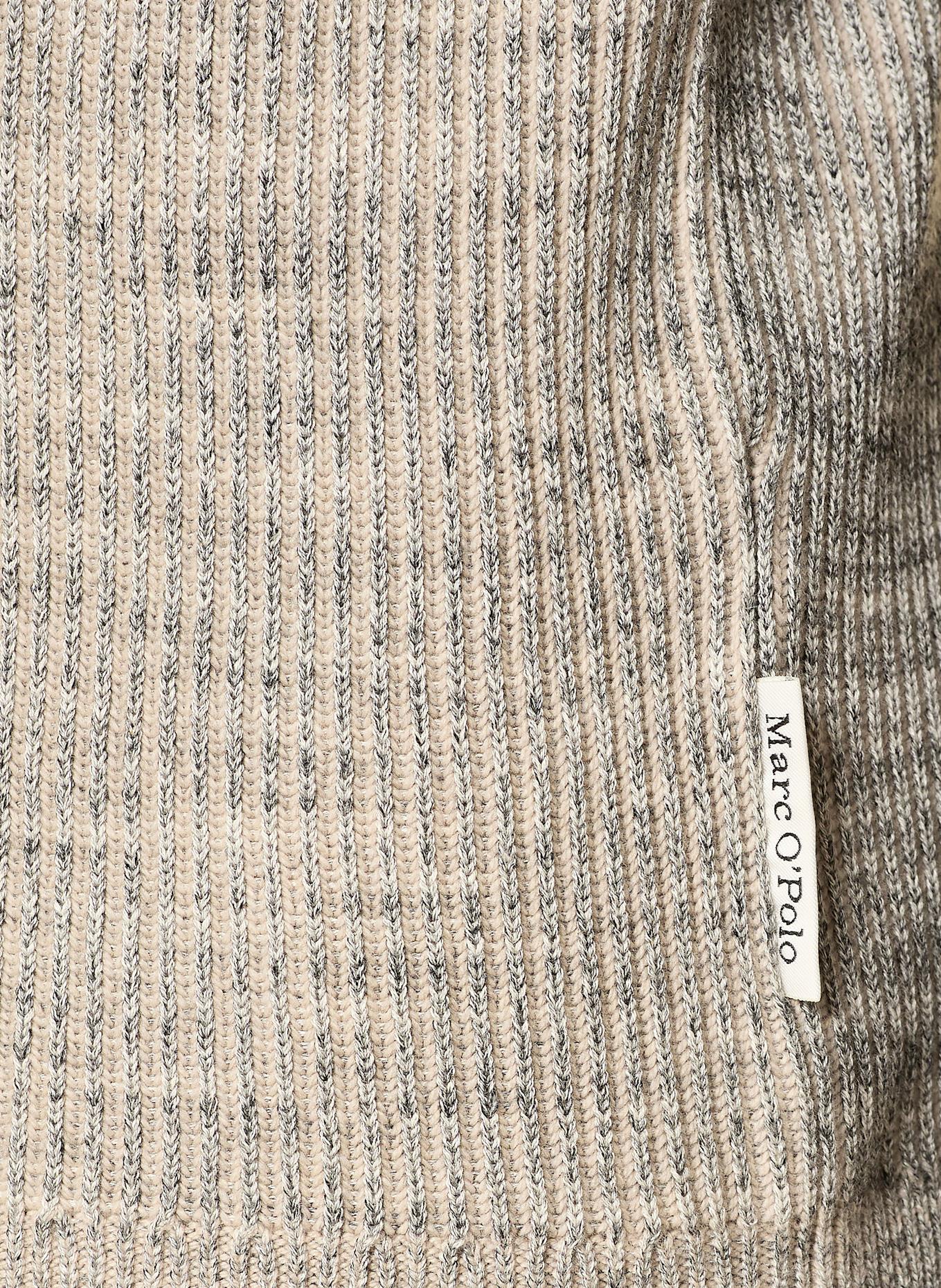 Marc O'Polo Rollkragenpullover: GRAU / TAUPE