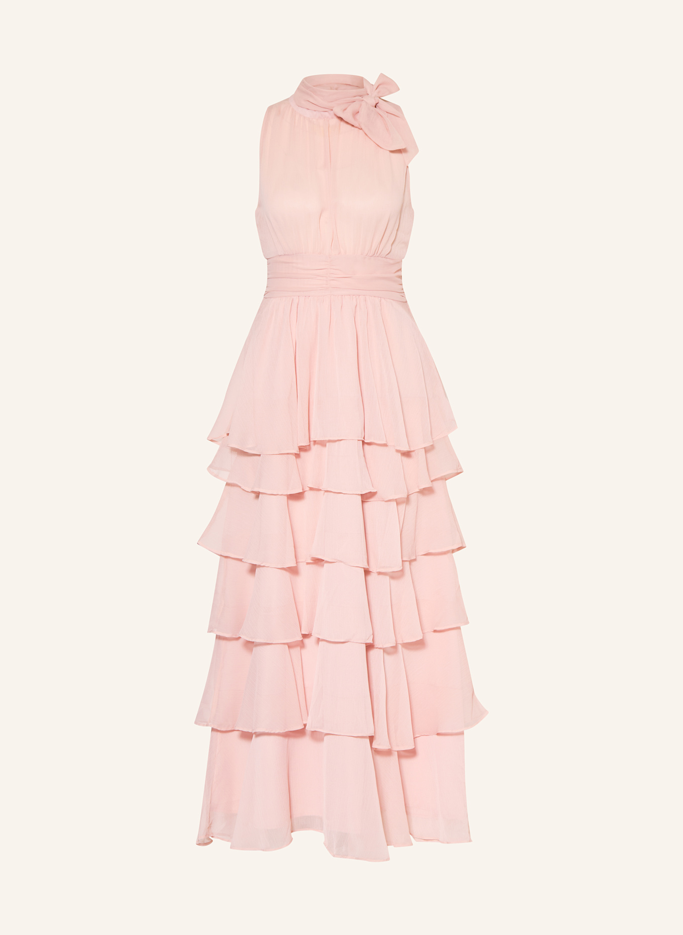 NEO NOIR Kleid MARLI mit Rüschen: ROSÉ
