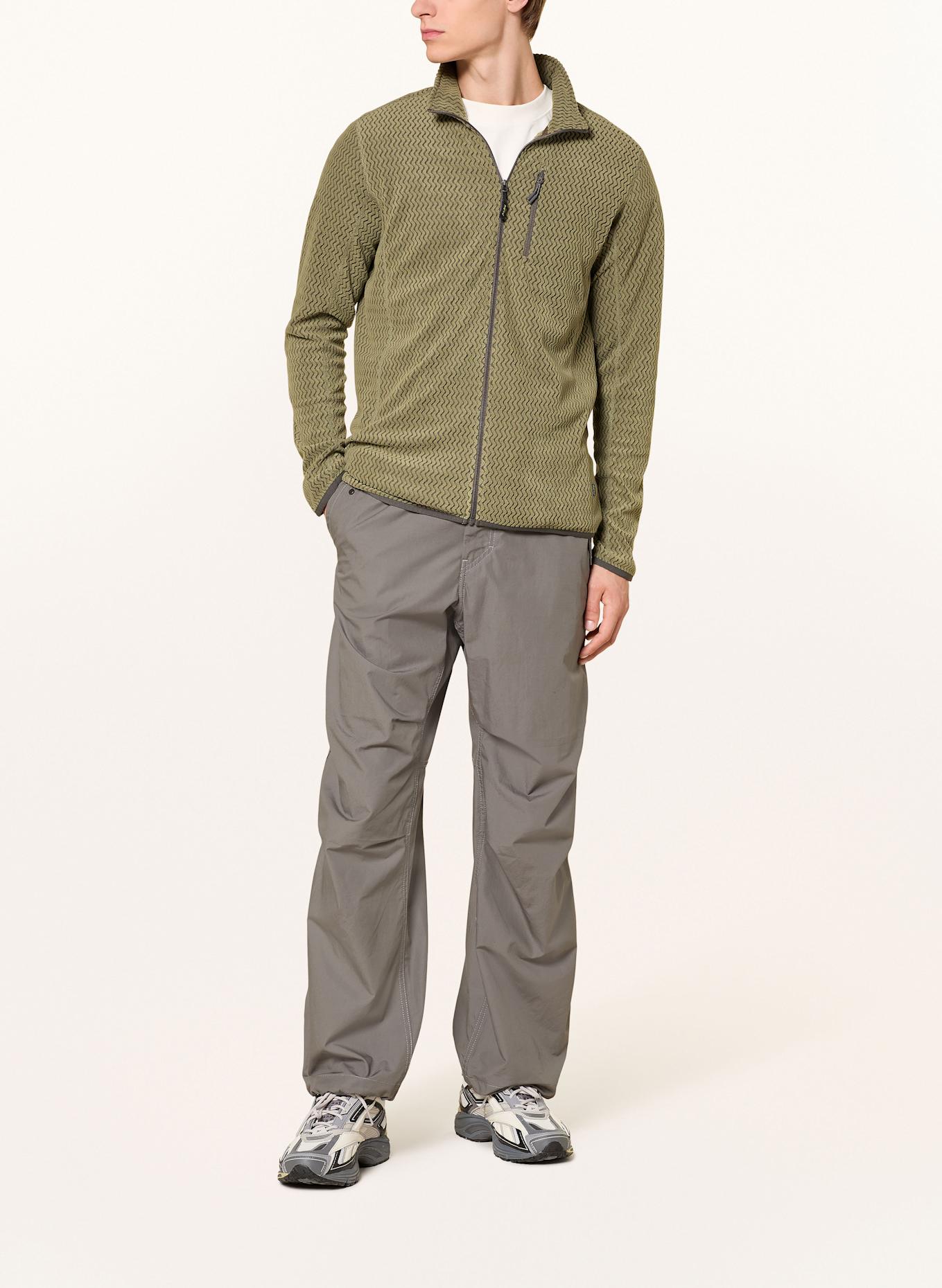 me°ru' Fleecejacke CALAIS: GRÜN