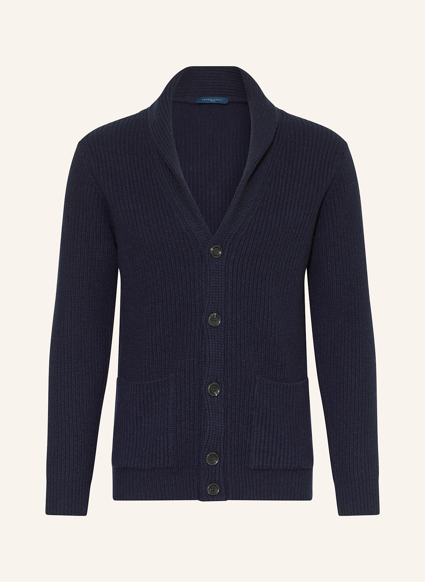 DANIELE FIESOLI Strickjacke: DUNKELBLAU