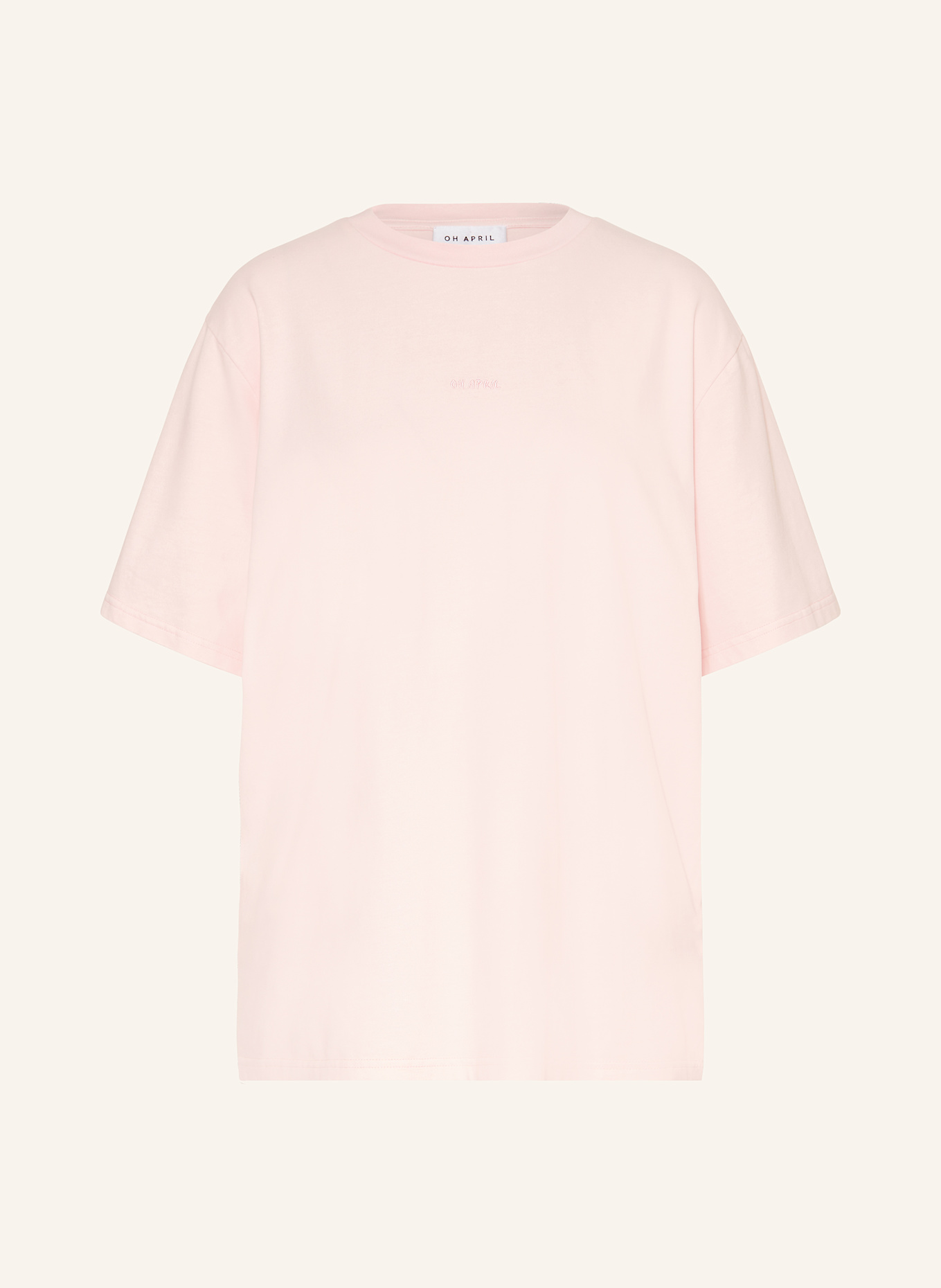 OH APRIL Oversized-Shirt FLEUR: HELLROSA