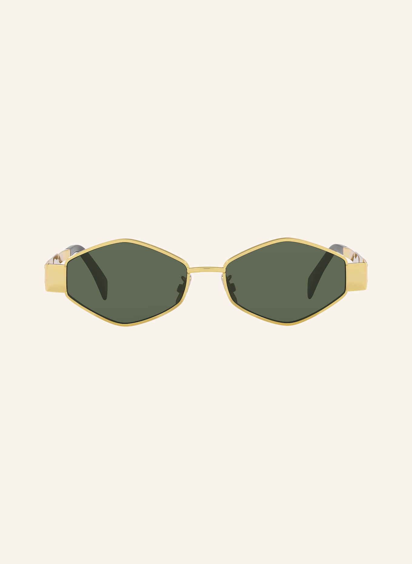 CELINE Sunglasses METALTRIOMPHE: 2300J1 - GOLD/GREEN