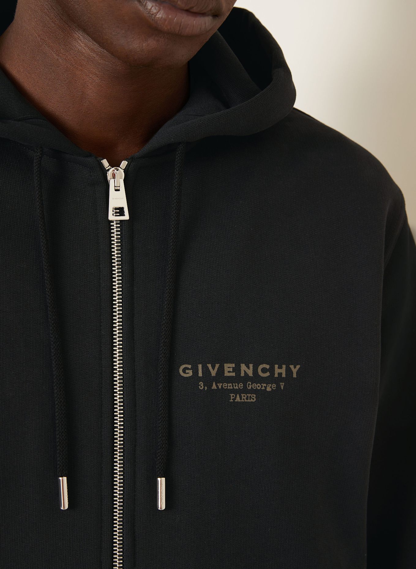 GIVENCHY Sweatjacke: SCHWARZ
